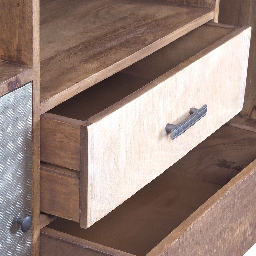 Rustic 2 Drawer Kitchen Island - Multi - Best Buy Furniture