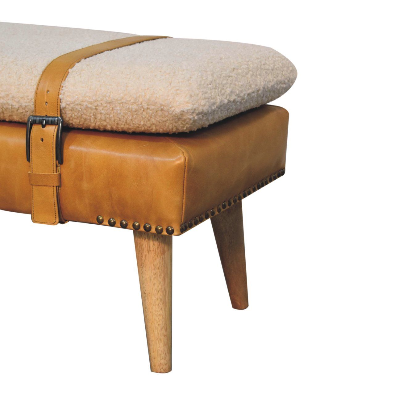 Buffalo - Hide Leather Bench