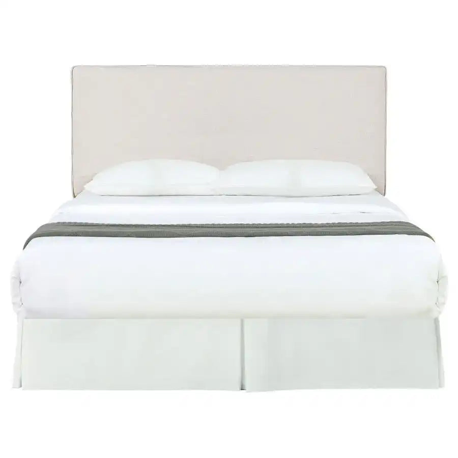 Kosmo - Upholstered Queen / Full Panel Headboard - Sand