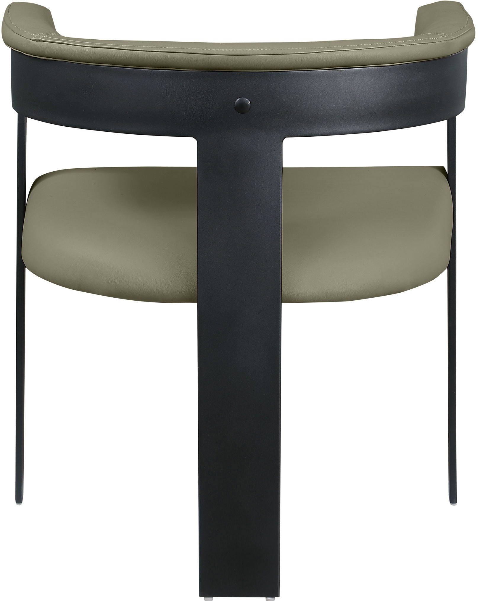 Romeo - Faux Leather Dining Chair With Black Base (Set of 2)