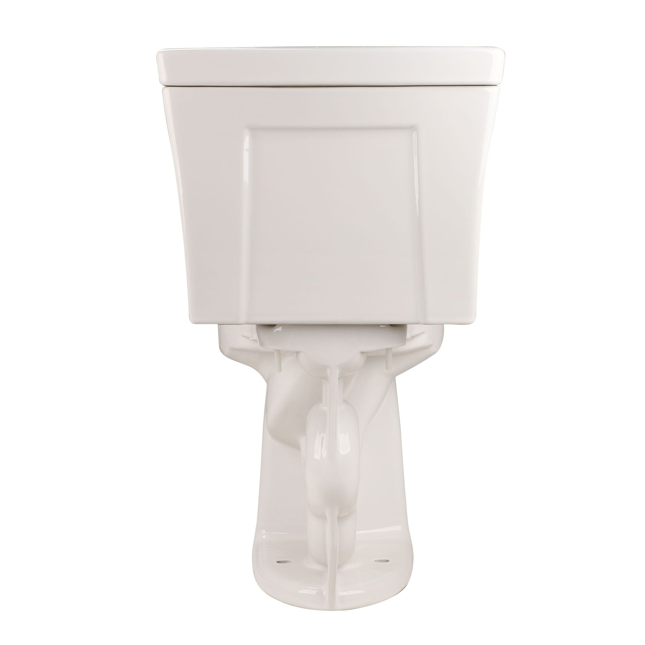 Gloss 2 Piece Toilet With 1.28 Gpf Tornado Flush, Rimless Bowl, Soft Closing Seat - Gloss White
