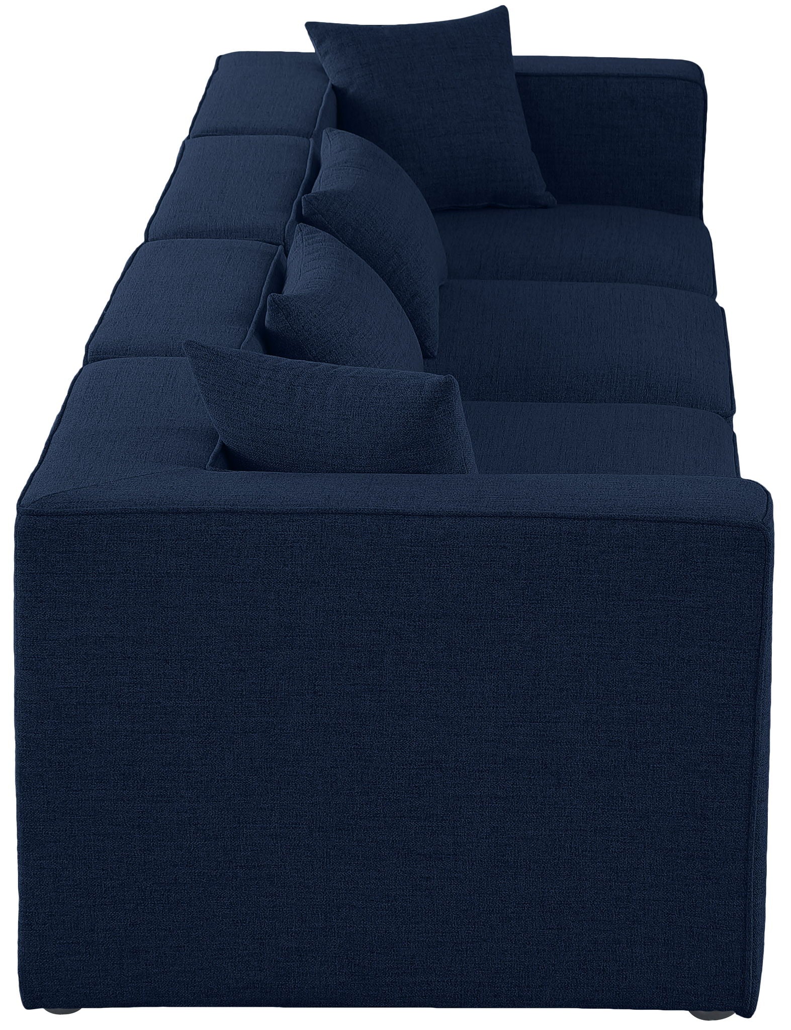 Cube - Linen Modular 4 Seat Sofa