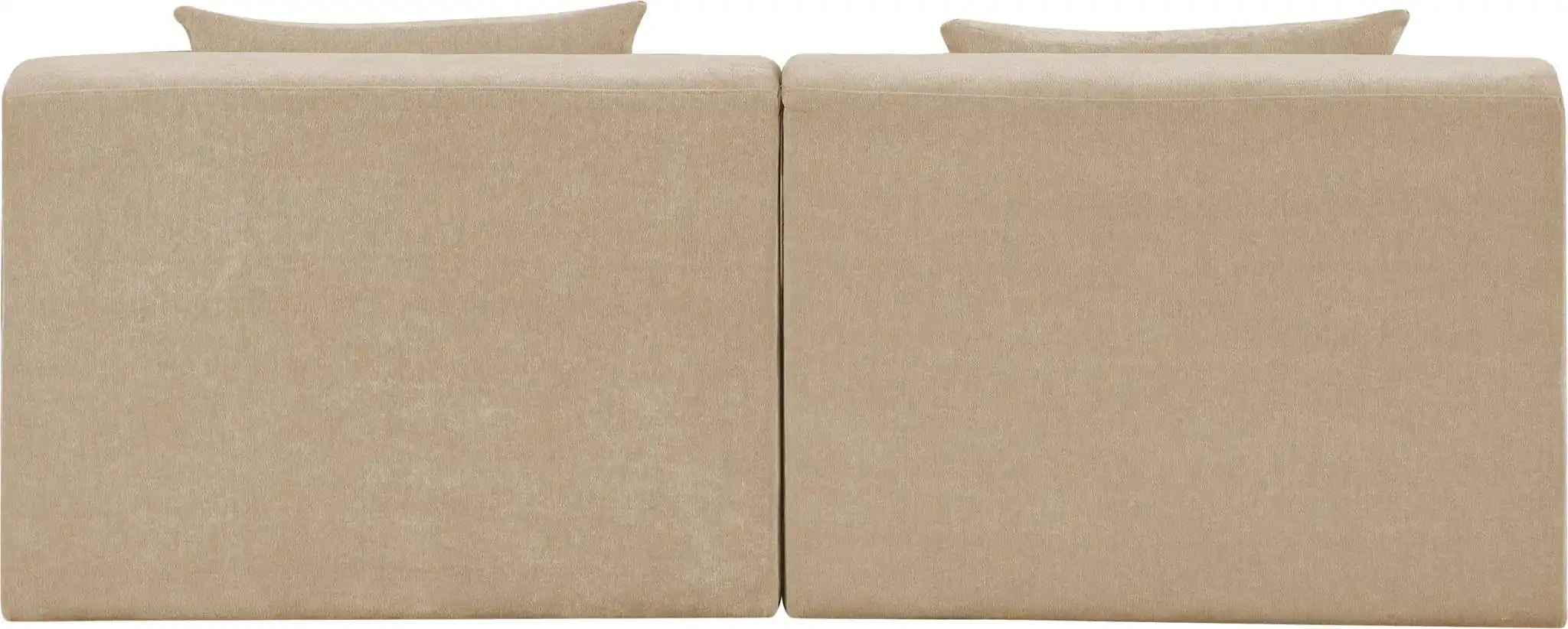 Stellar - 2 Piece 76" Upholstered Modular Armless Loveseat