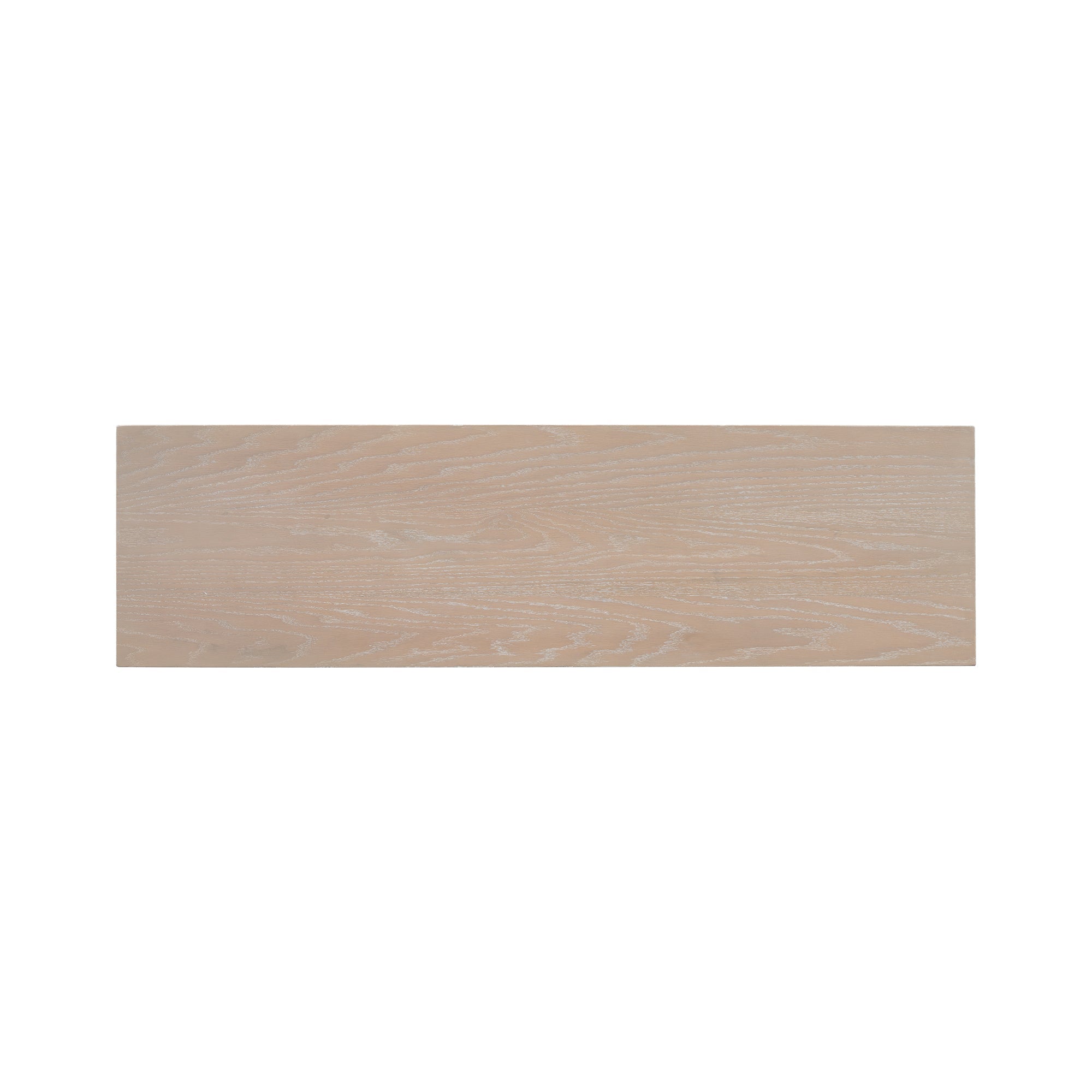 U_STYLE Uniquely Designed Oak Veneer Console Table