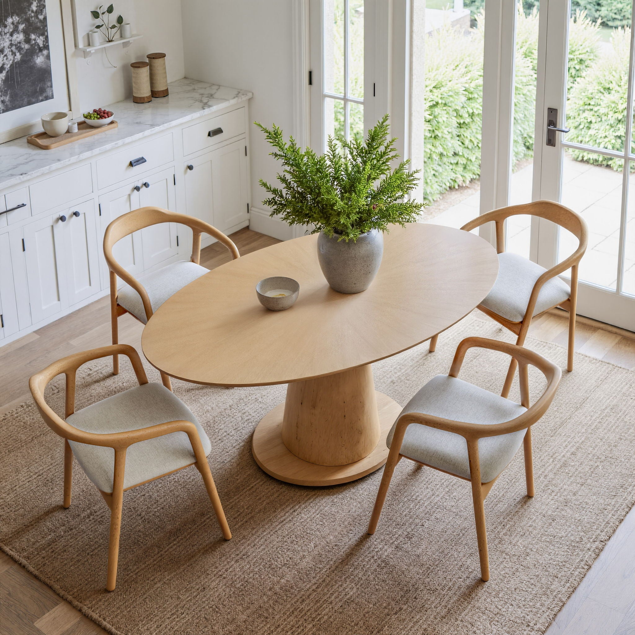 Disque - Dining Table - Natural