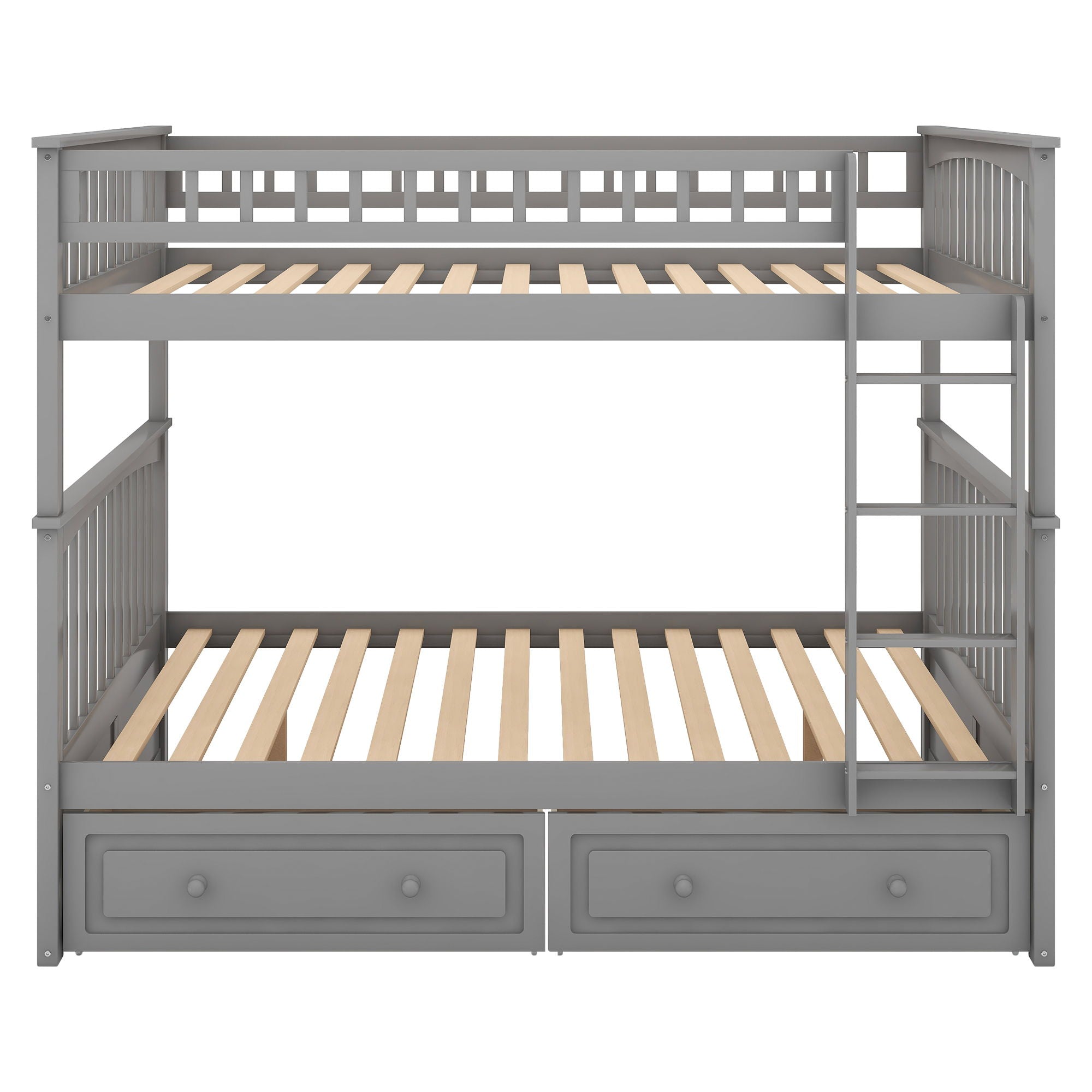 Bunk Bed With Drawers, Convertible Design
