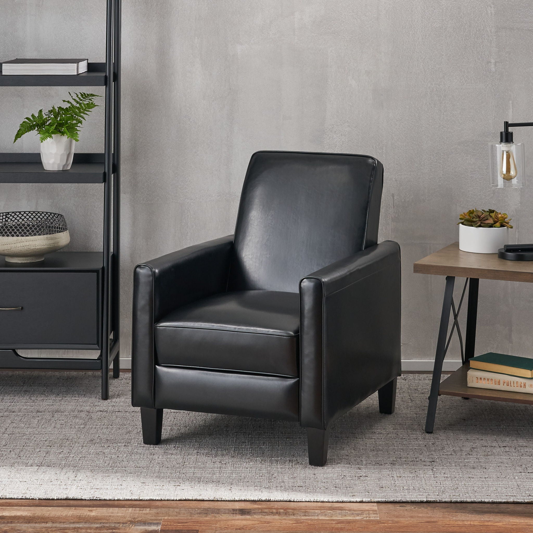 Elegant Push Back Chair For Home