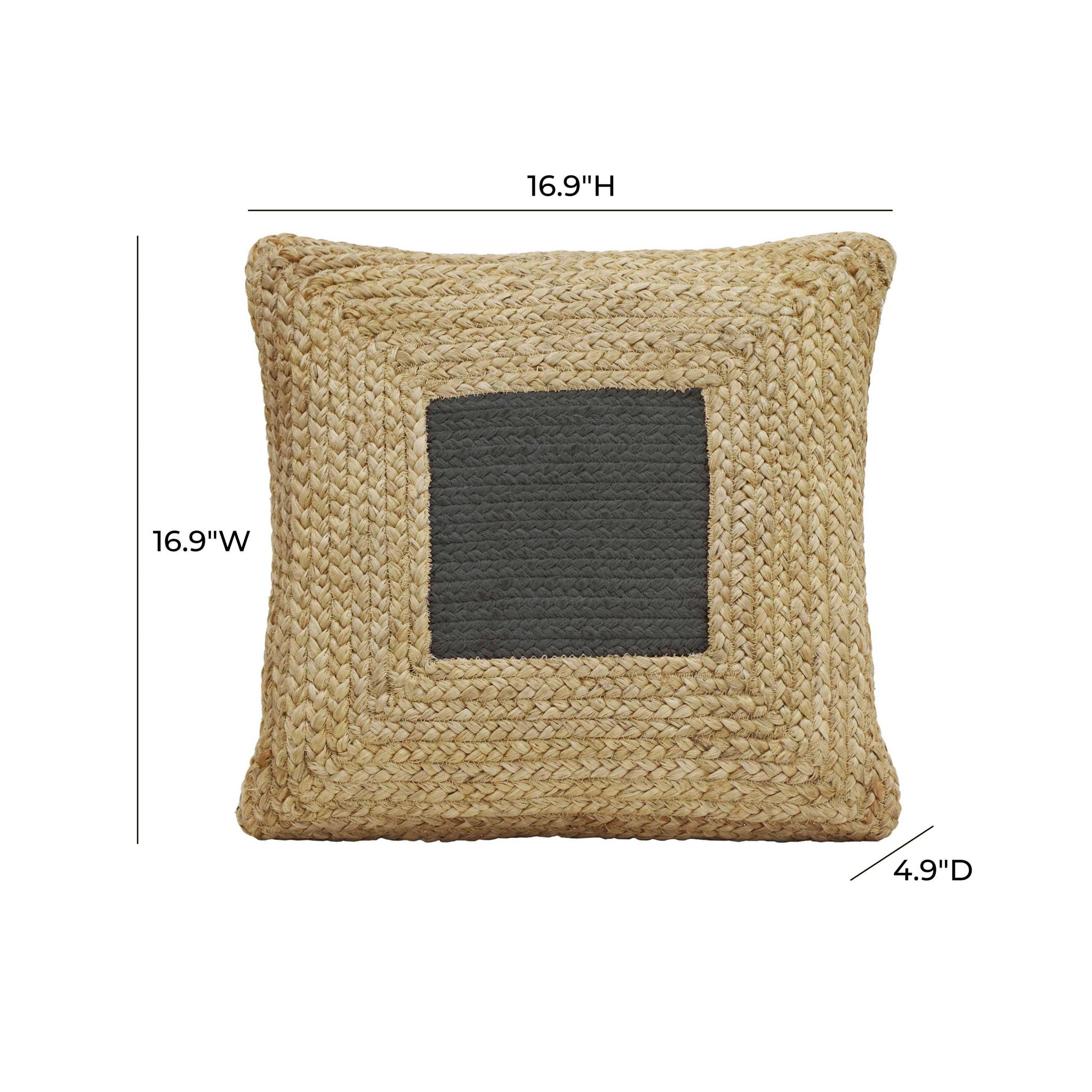 Blank - Mind Square Accent Pillow