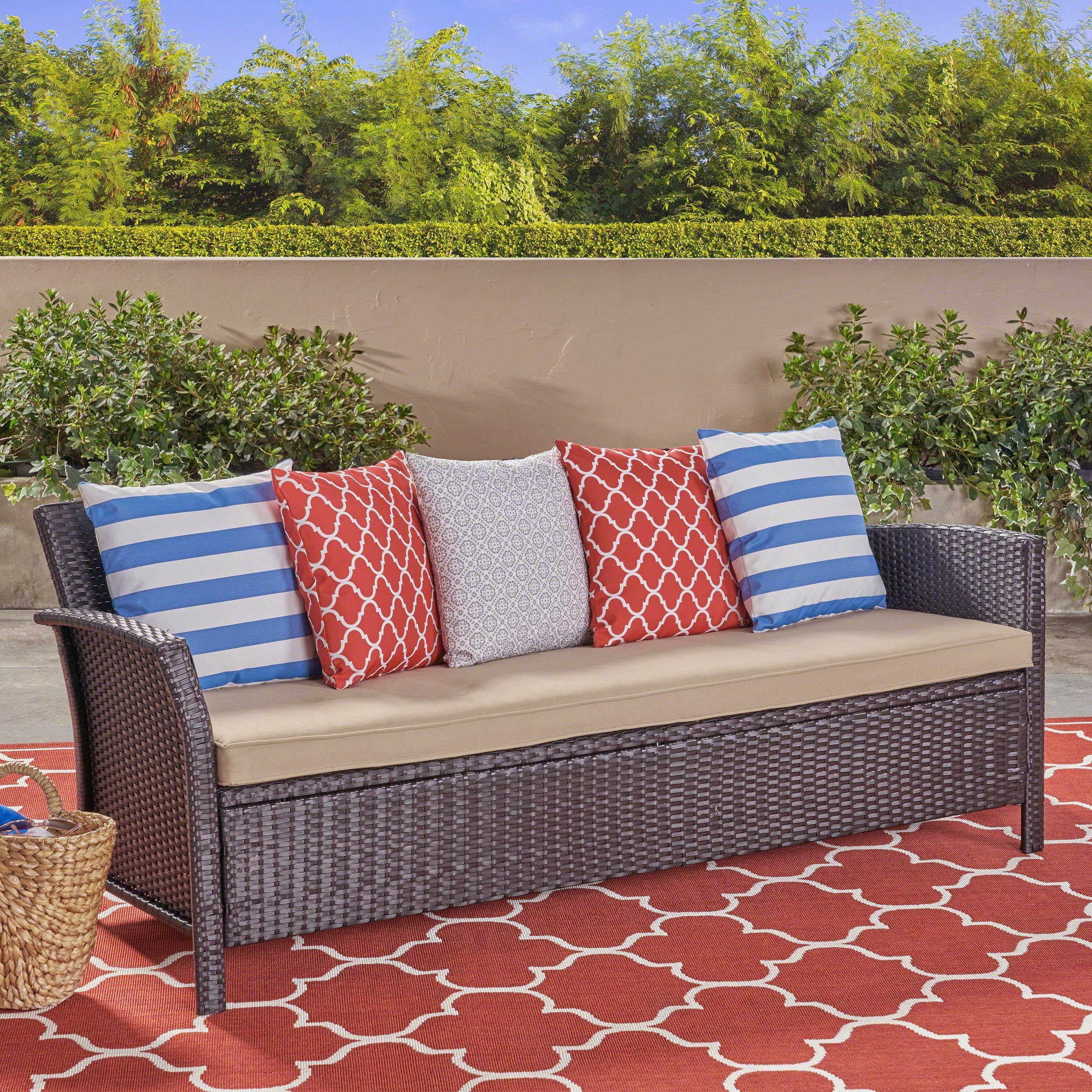 St Lucia 3 Seater Outdoor Sofa