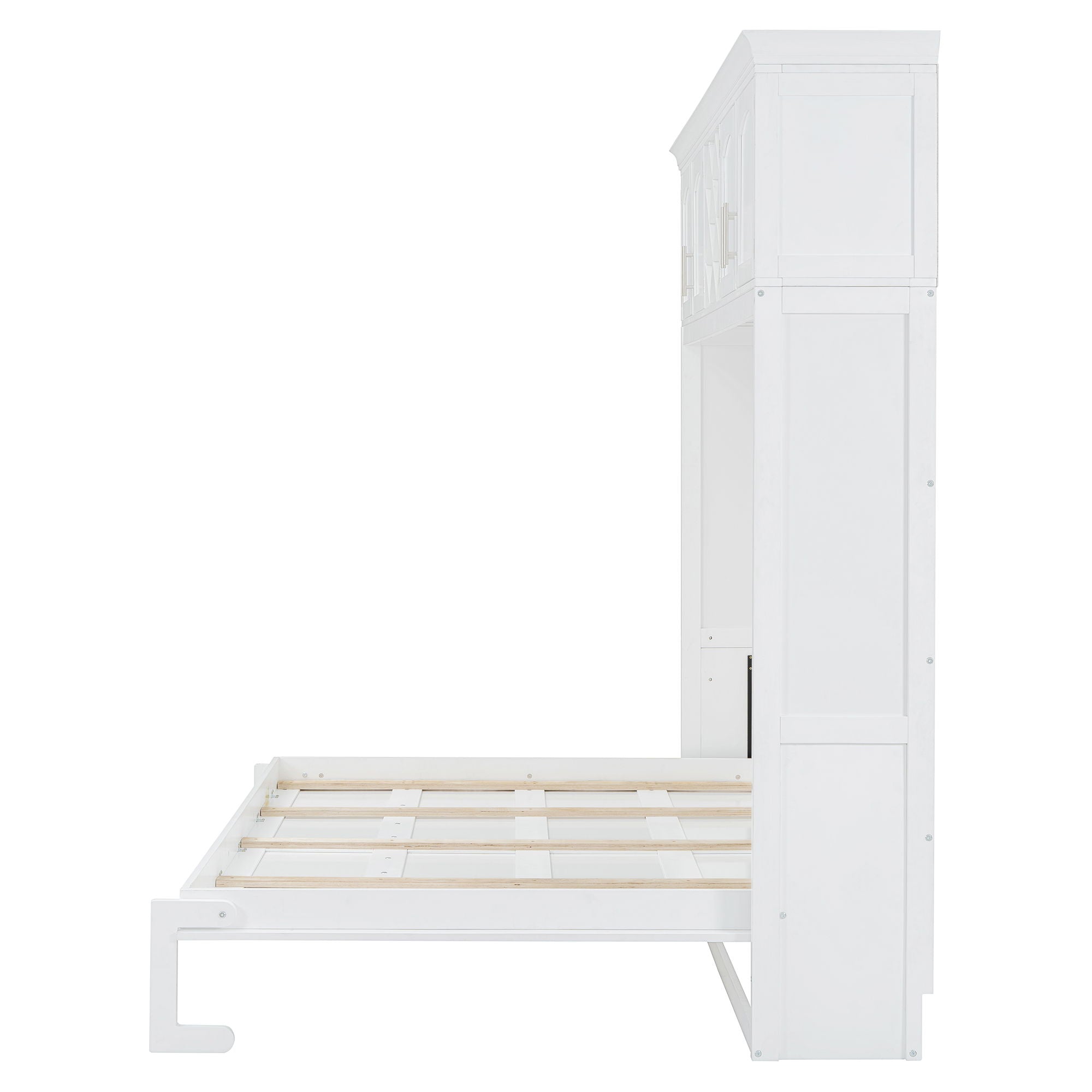 Murphy Wall Bed With Top Cabinets & Wine Rack