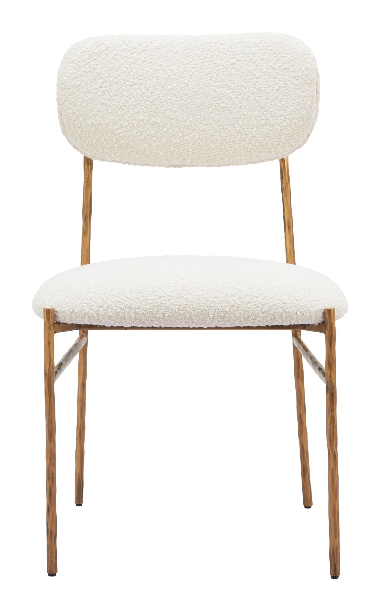 Sydhavnen - Dining Chair - Cream / Gold