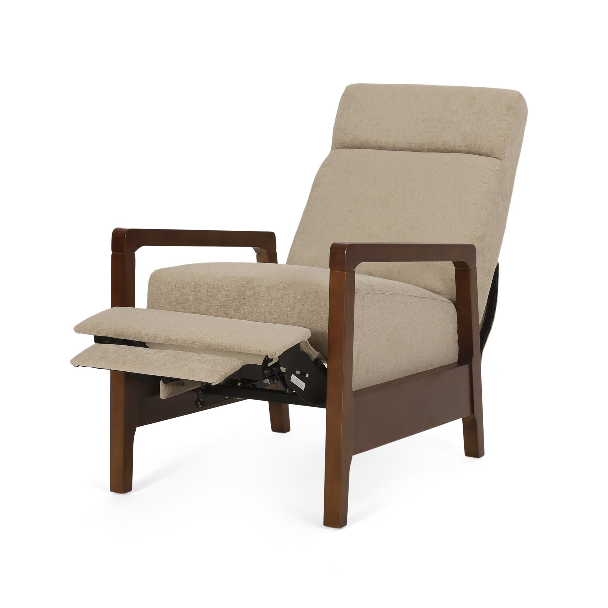 Contemporary Wide Hand Manual Club Recliner - Best Buy Furniture