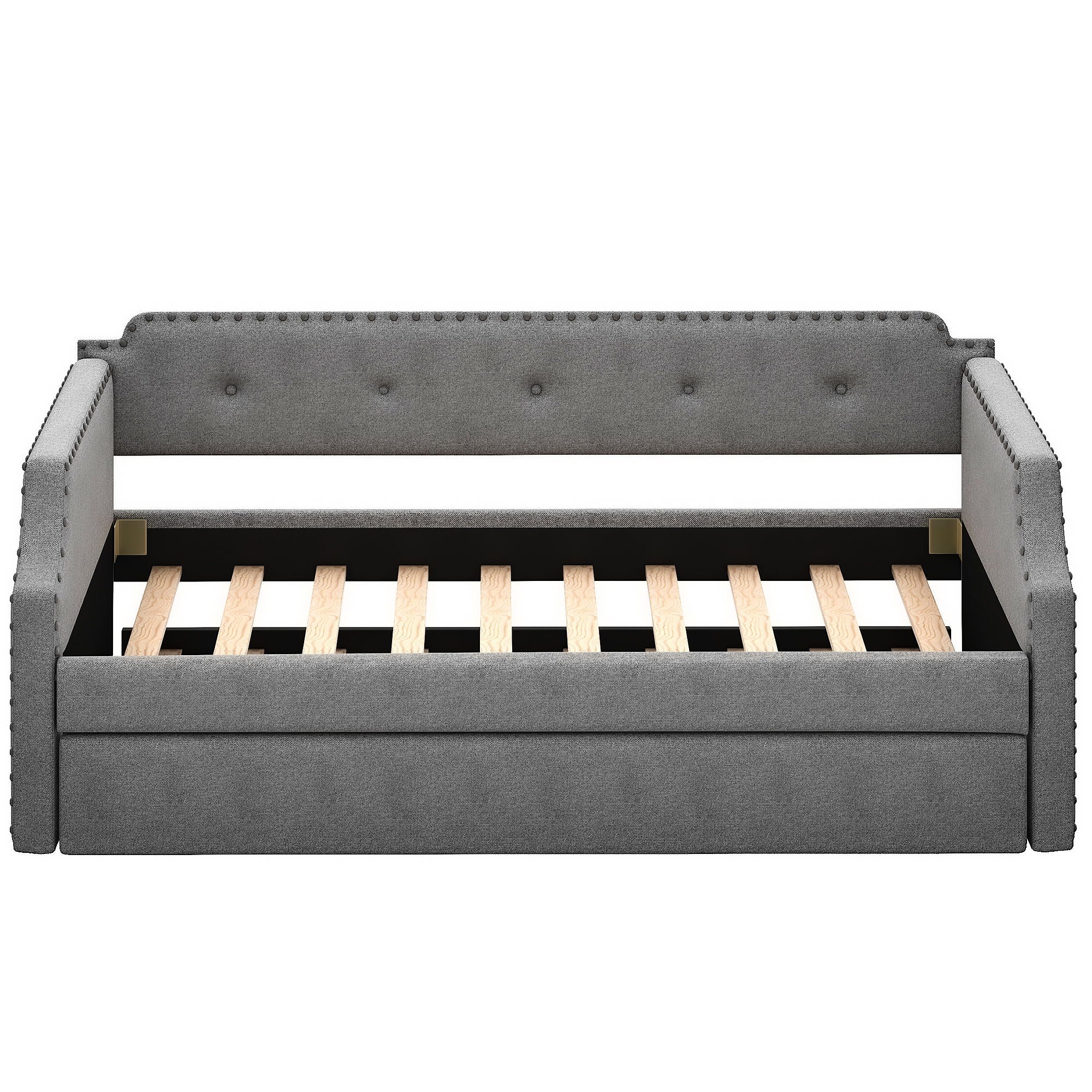 Upholstered Daybed With Trundle