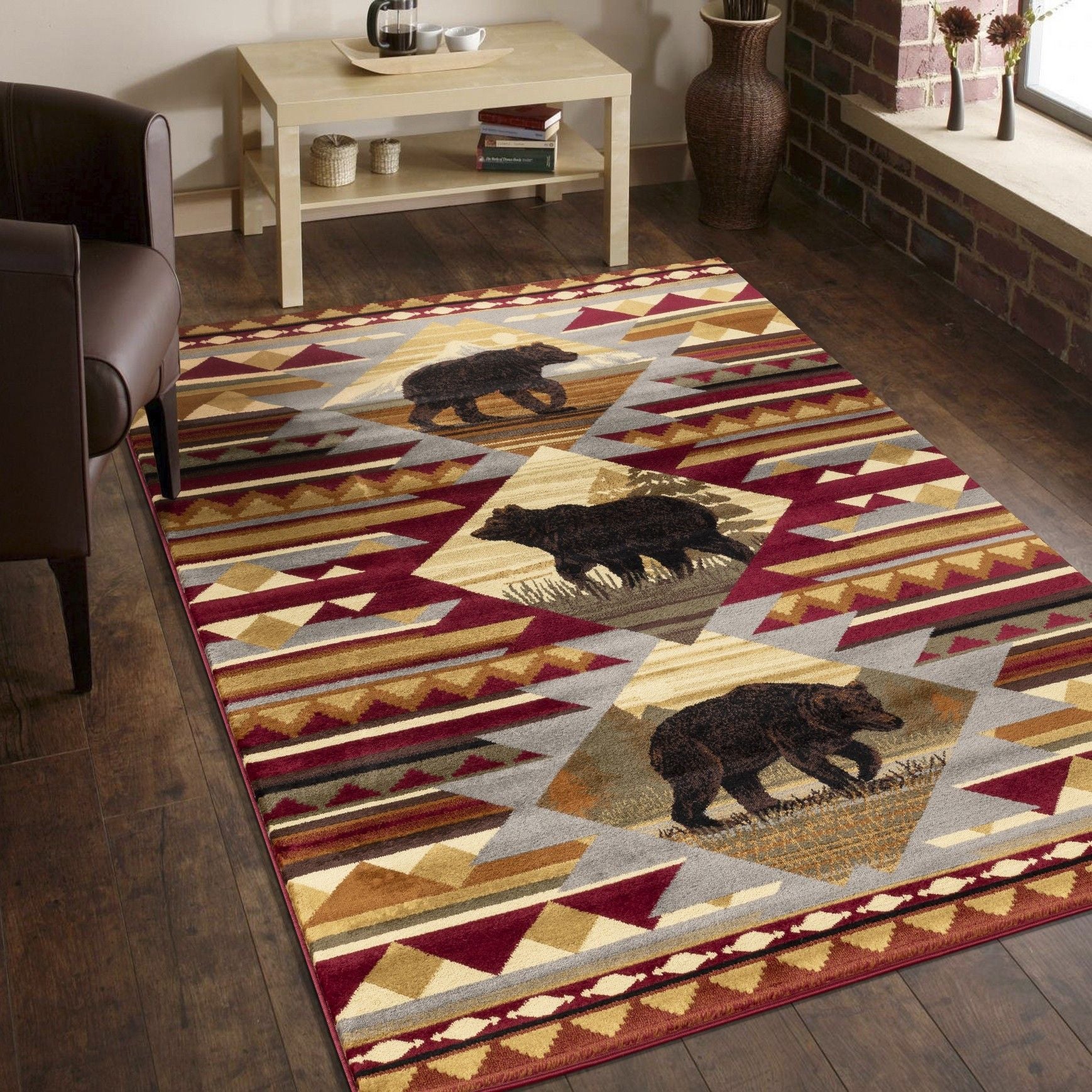 Nature's Nest - GC_CBL3001 Lodge Area Rug - Best Buy Furniture