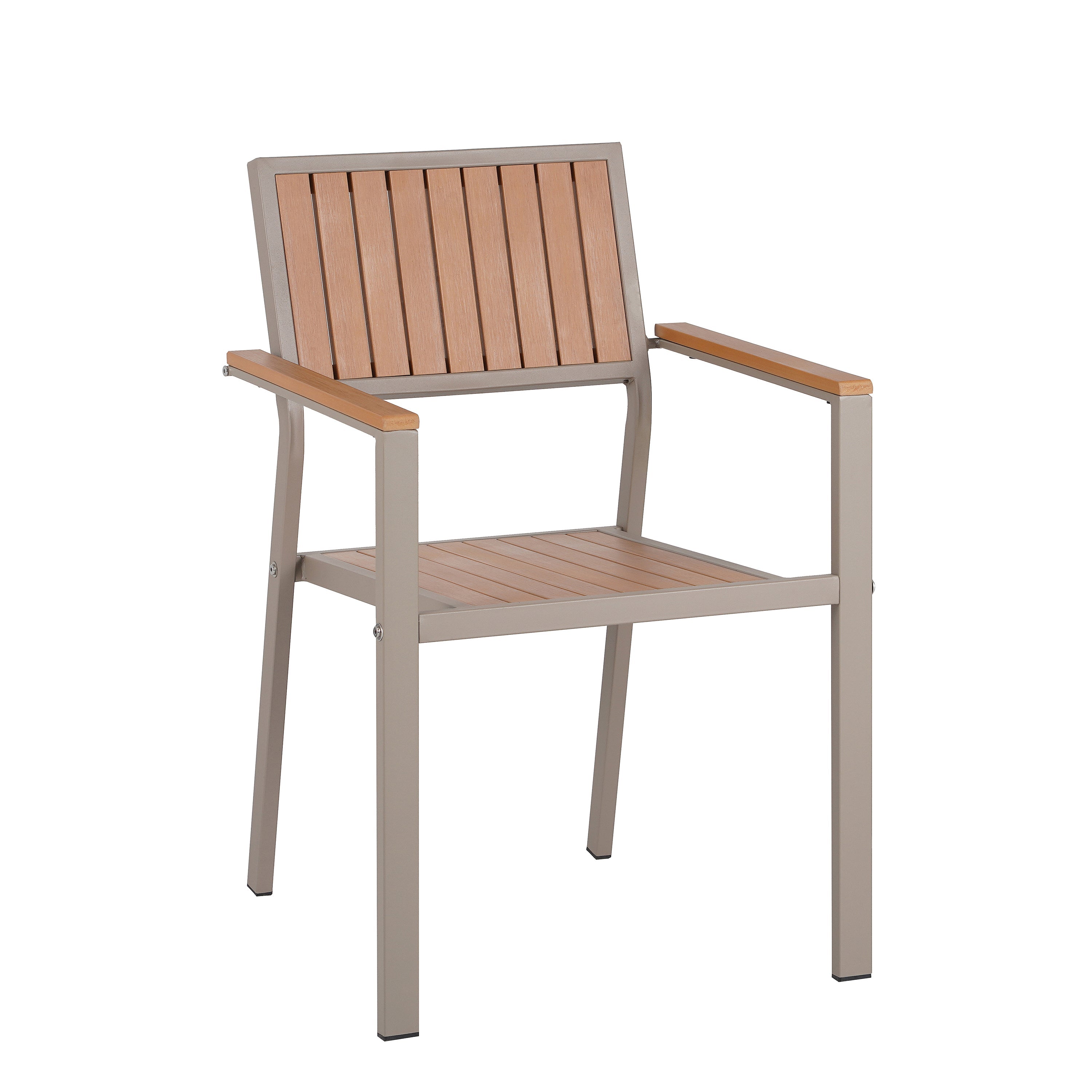 Flexible Outdoor Dining Set with Extendable Table and Six Chairs