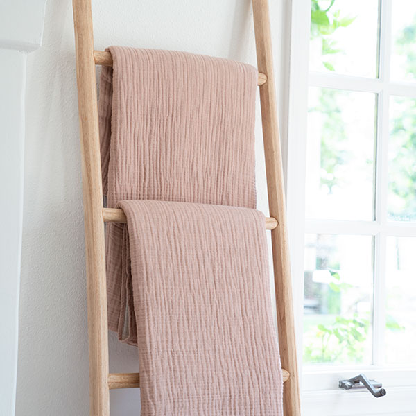 Blanket Ladder Handcrafted Mindi Wood by Sandstone and Sage