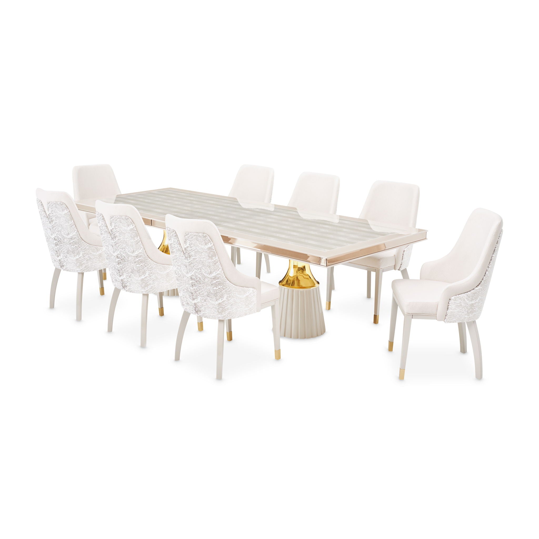 Carmela - Double Pedestal Dining Table