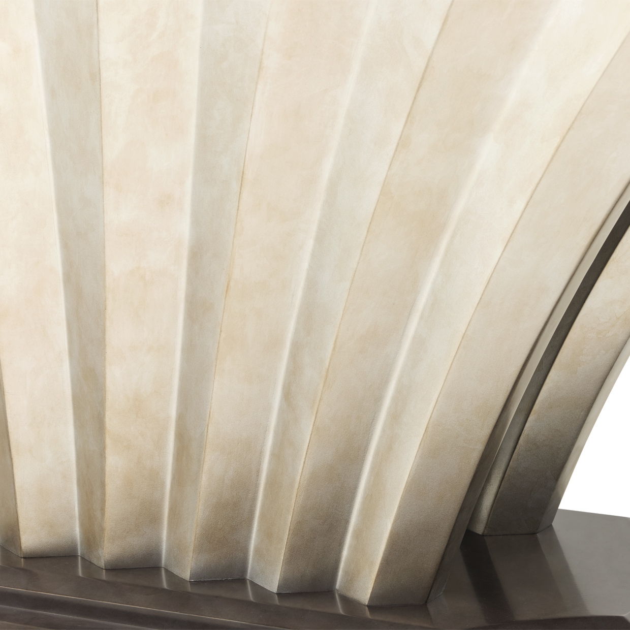 Fantosini - Pedestal Dining Table - Silver Mist - Best Buy Furniture