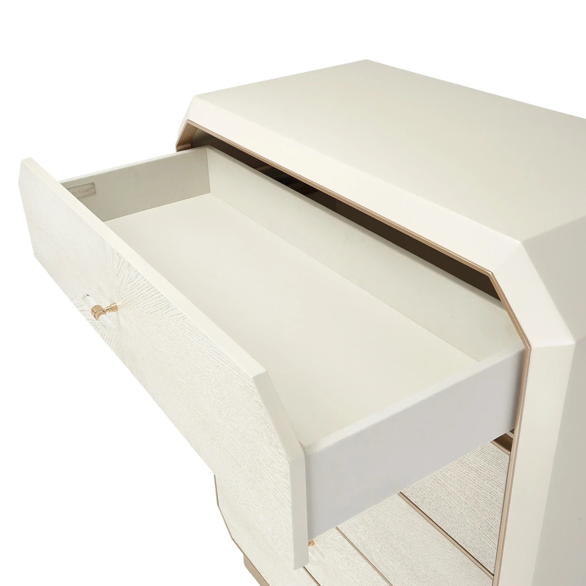 La Rachelle - 5-Drawer Chest - Champagne - Best Buy Furniture