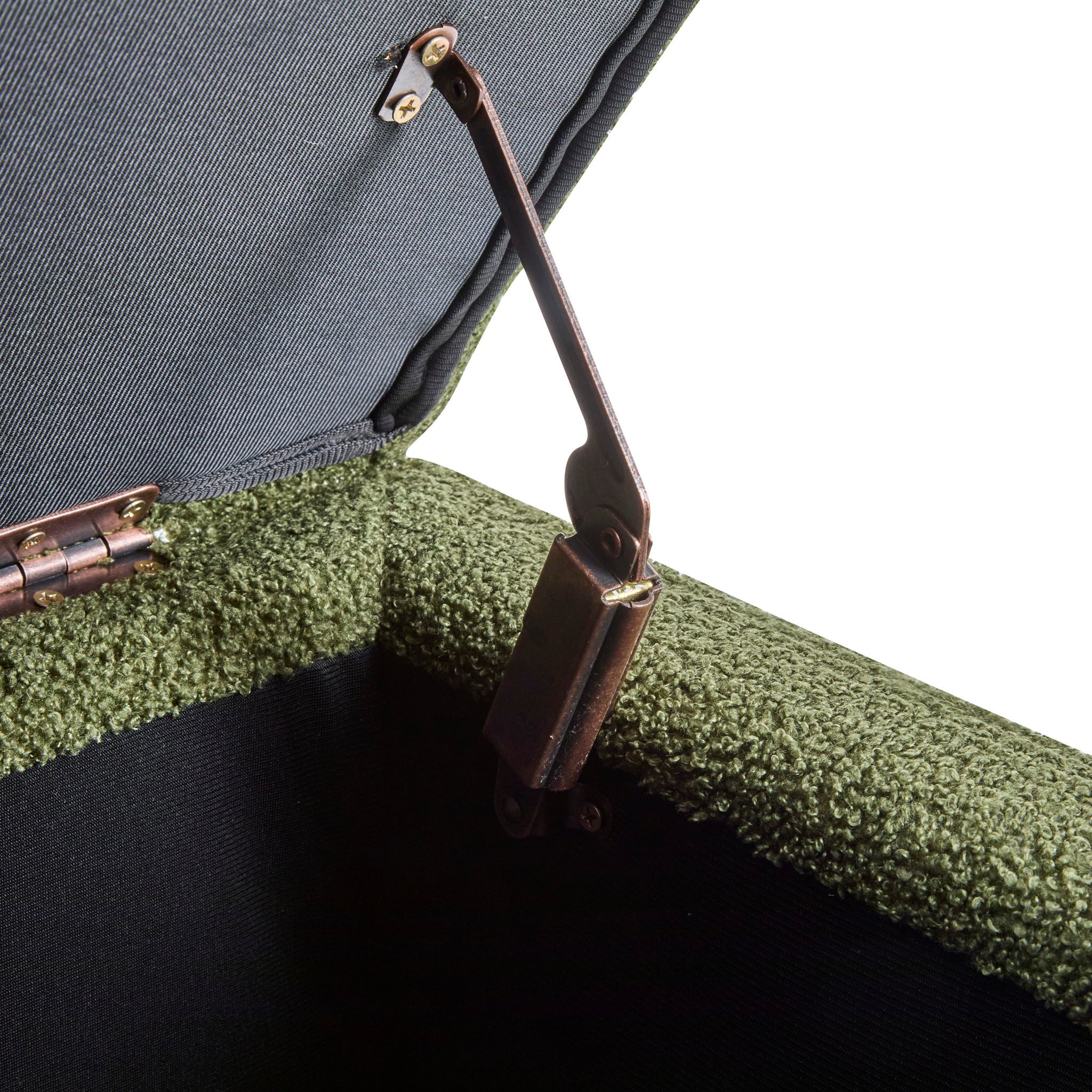 Storage Ottoman With Flip Top Lid