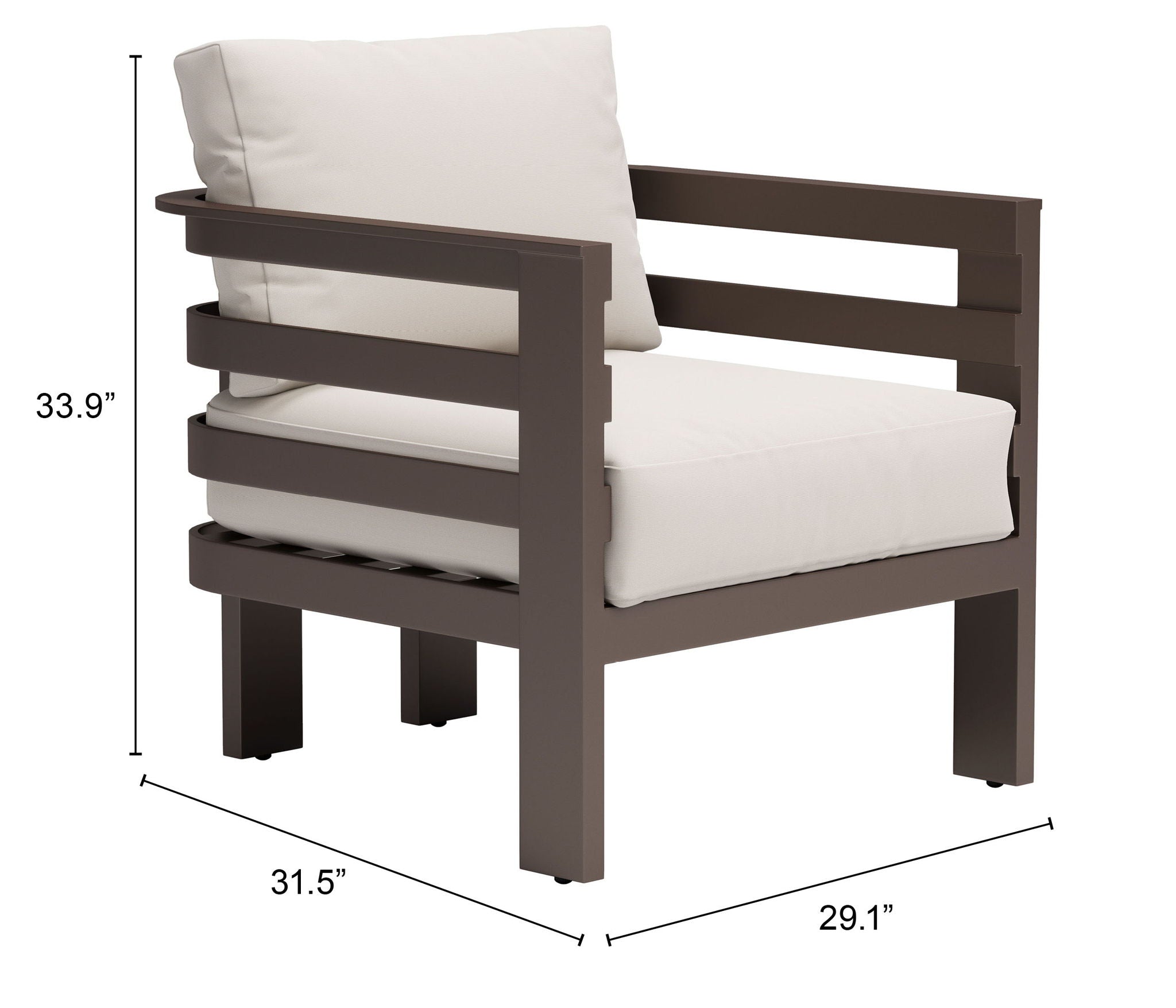 Bal Harbor - Armchair - White