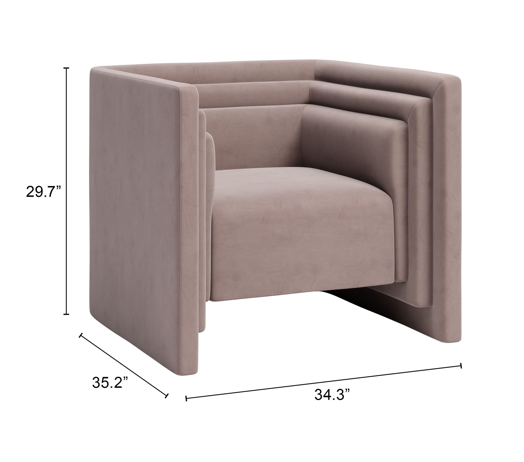 Trippel - Armchair - Taupe