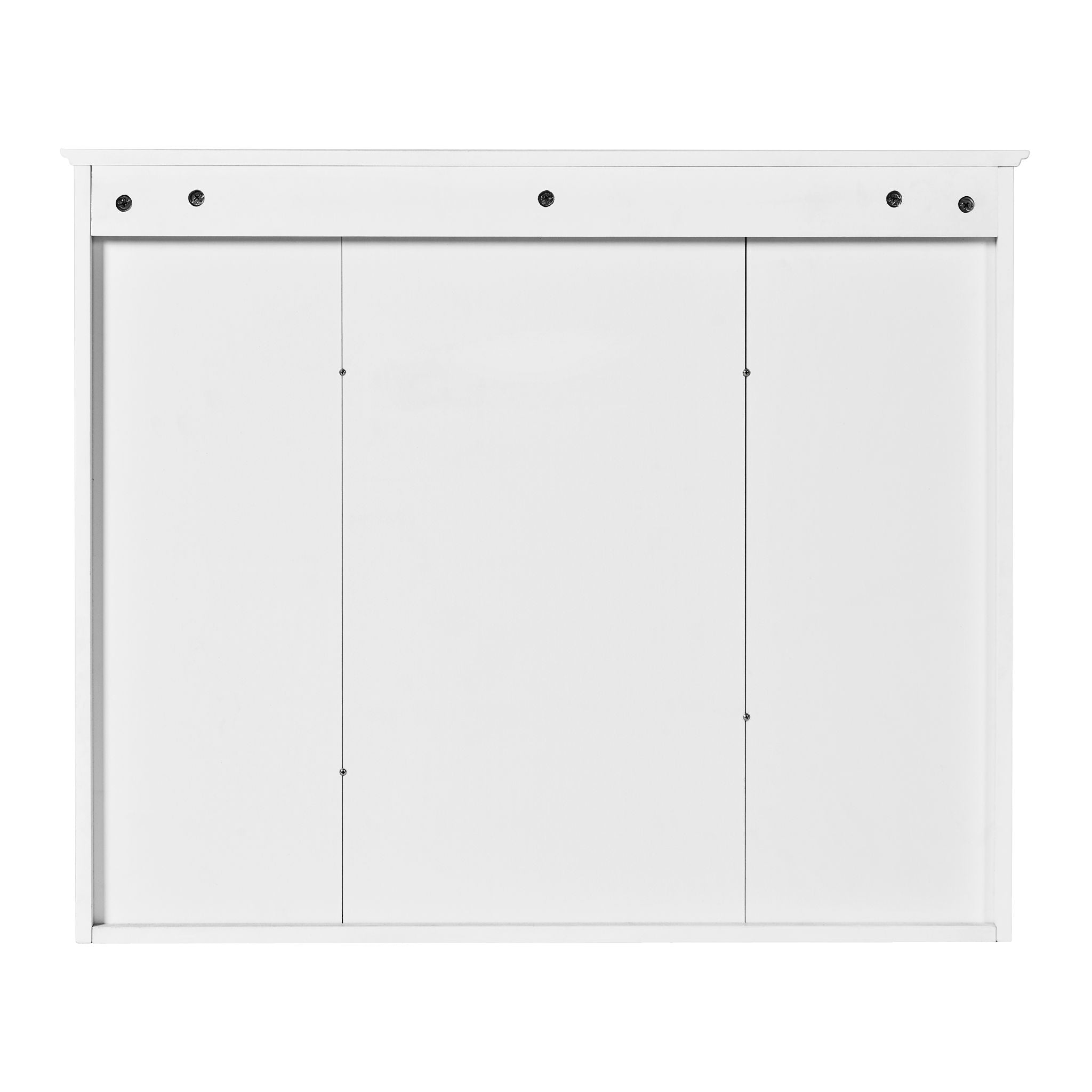 Wall Mounted Bathroom Medicine Wall Cabinet With Mirror & Open Shelves