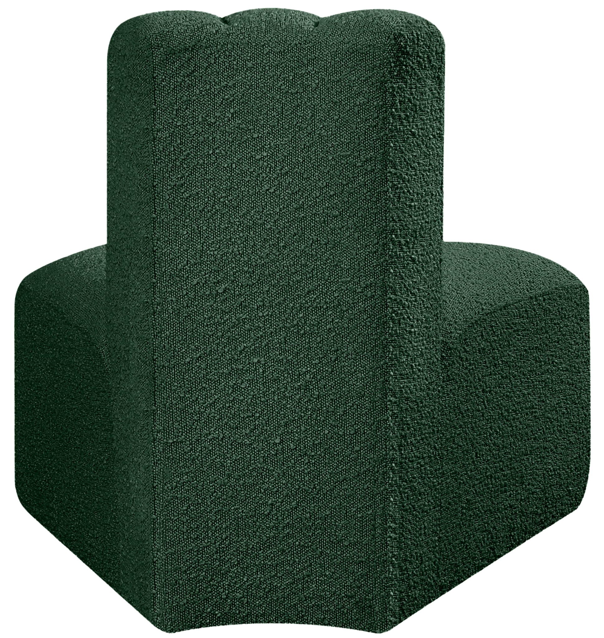 Arc - Boucle Fabric Reverse Corner