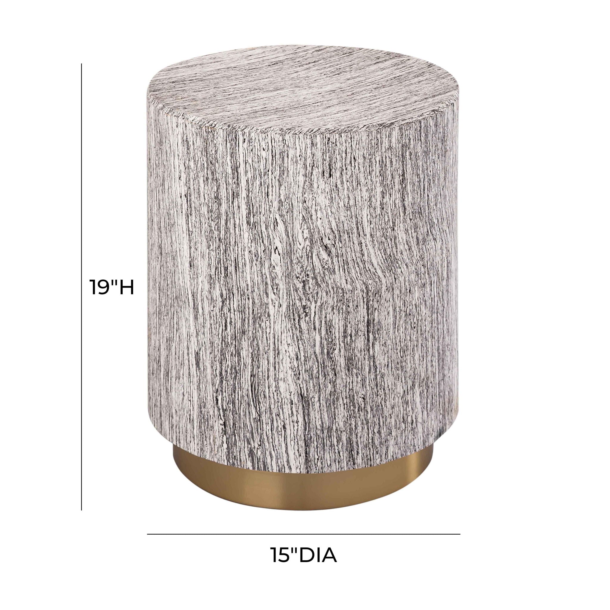 Dahlia - Side Table - Beige