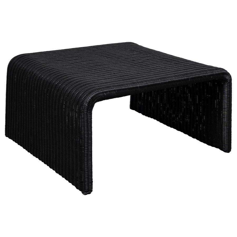 Cahya - Woven Rattan Table