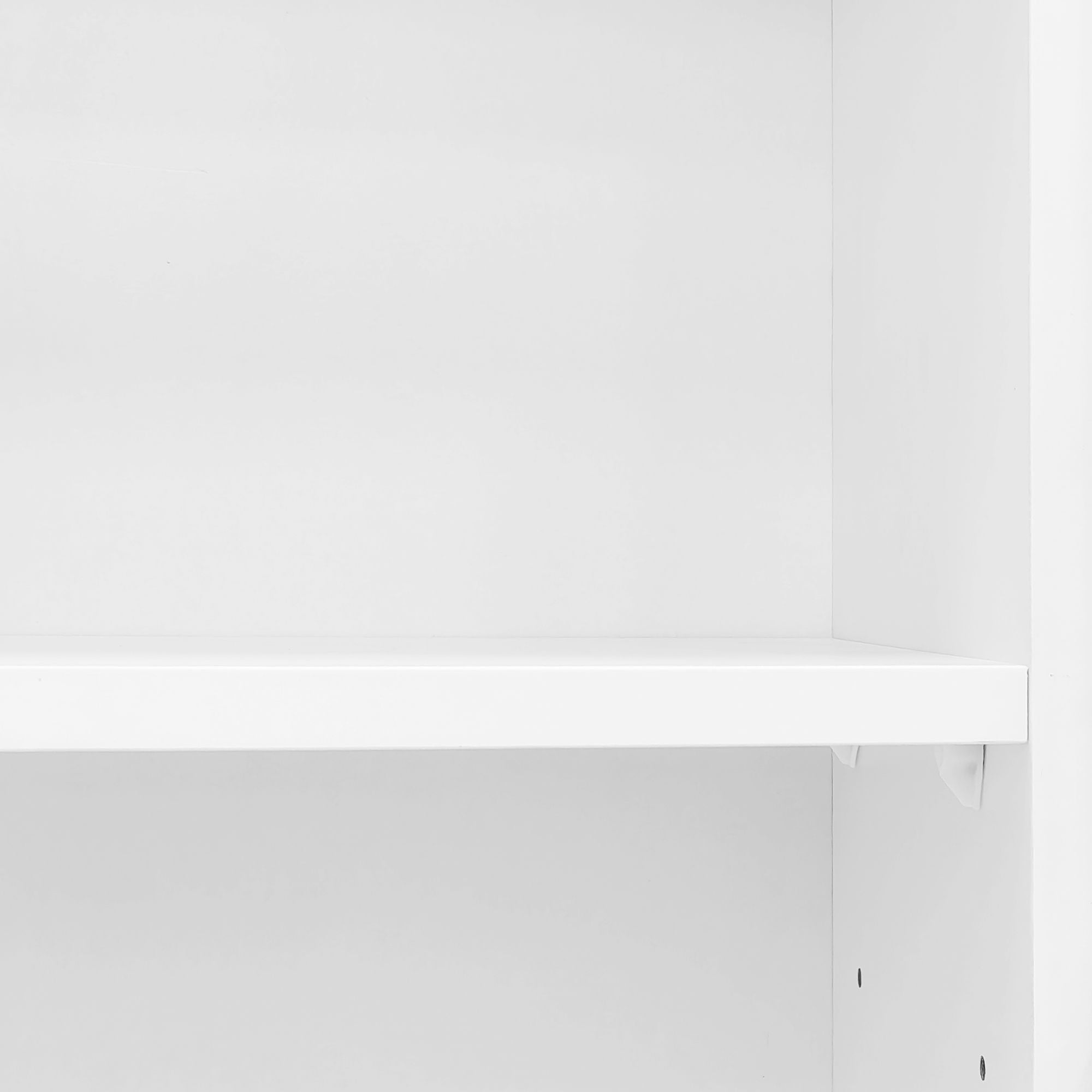 Entryway Bench With Integrated Shoe Cabinet, 3 In 1 Design And Mirrored Cabinet Door, Hall Tree With 4 Sturdy Hooks And Foldable Seat For Entrance, Living Room - White