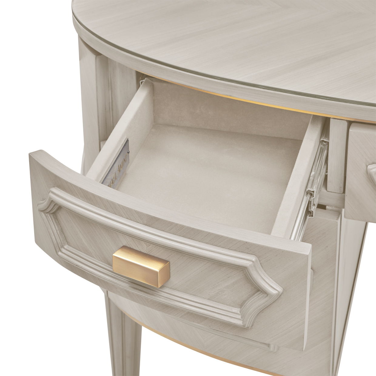 St. Charles - Vanity Desk - Dove Gray