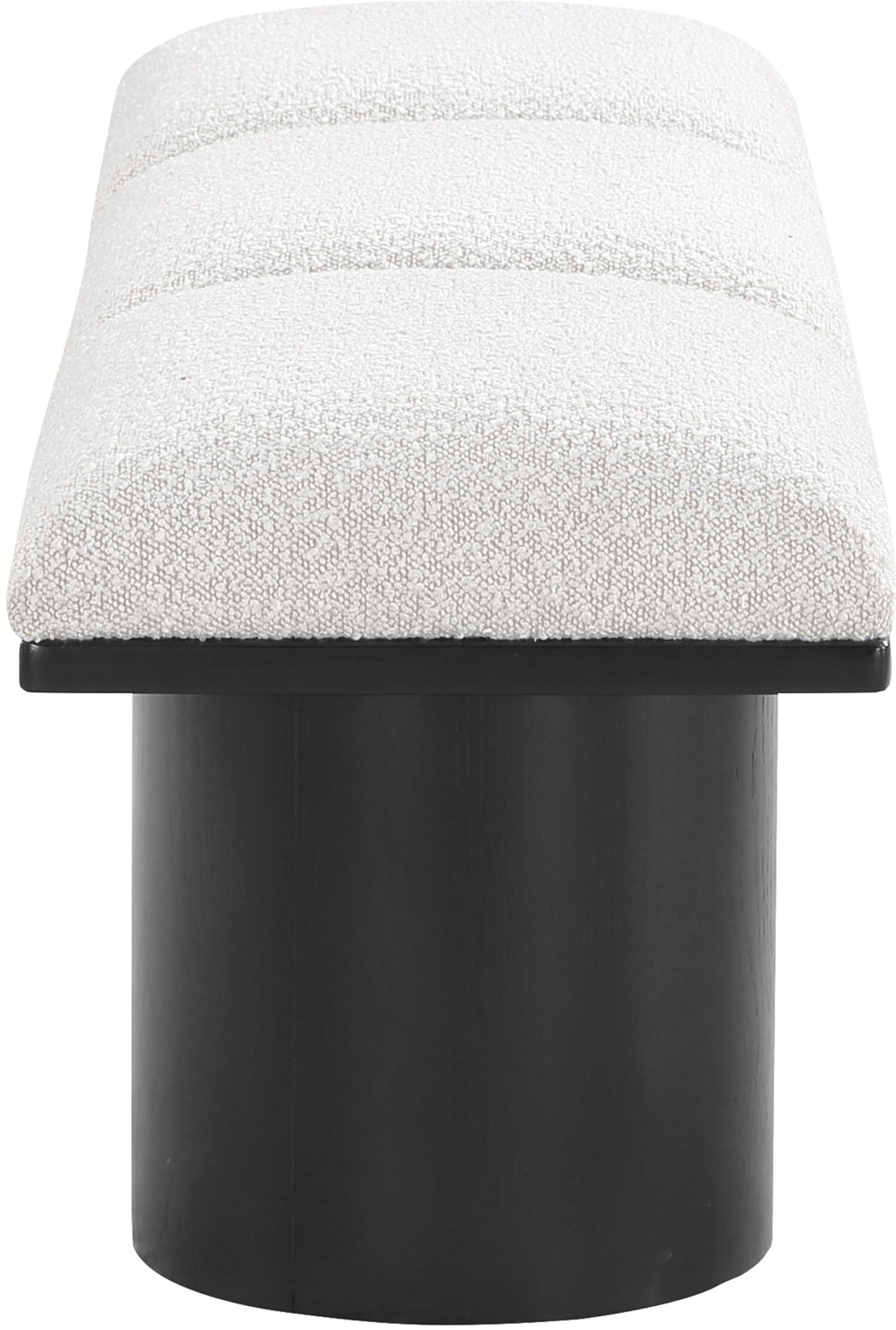 Pavilion - 3 Piece Modular Bench With Black Base