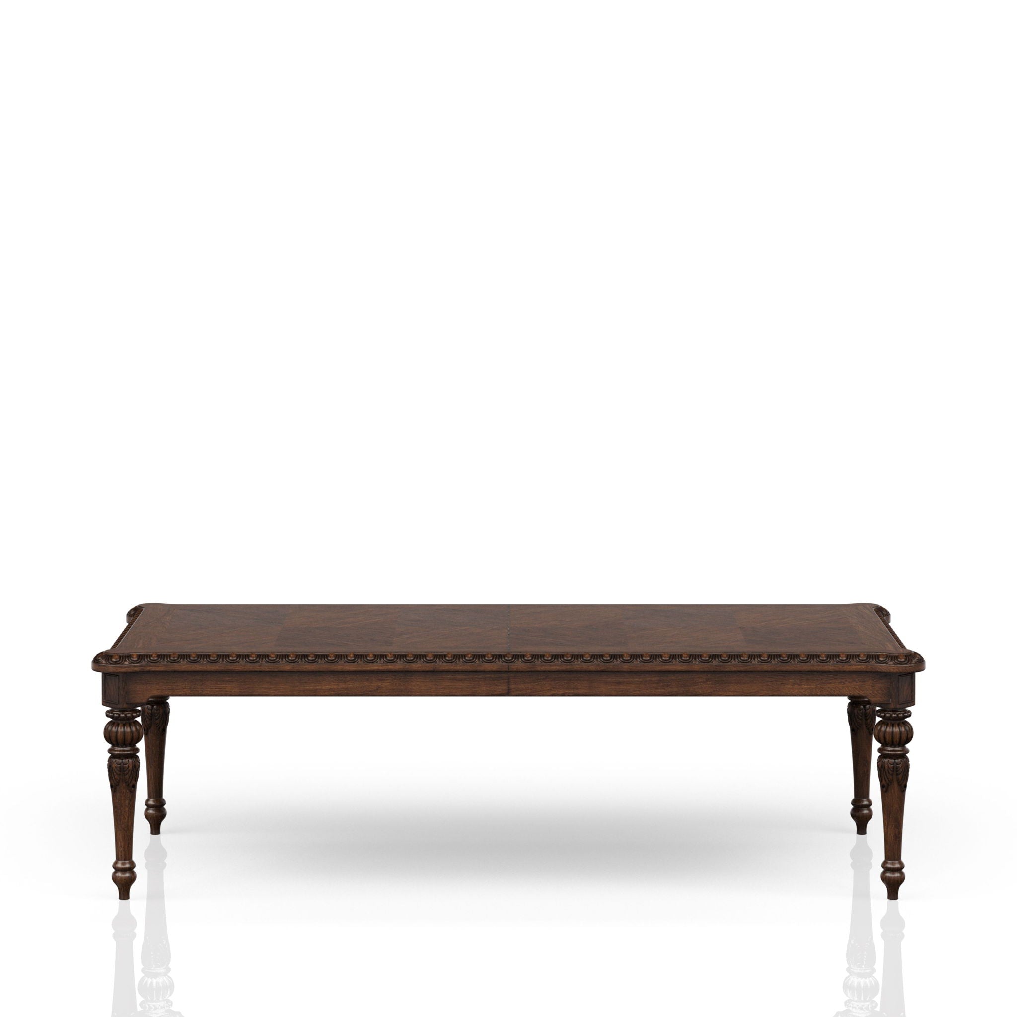 Expandable Dining Table Traditional - Mahogany