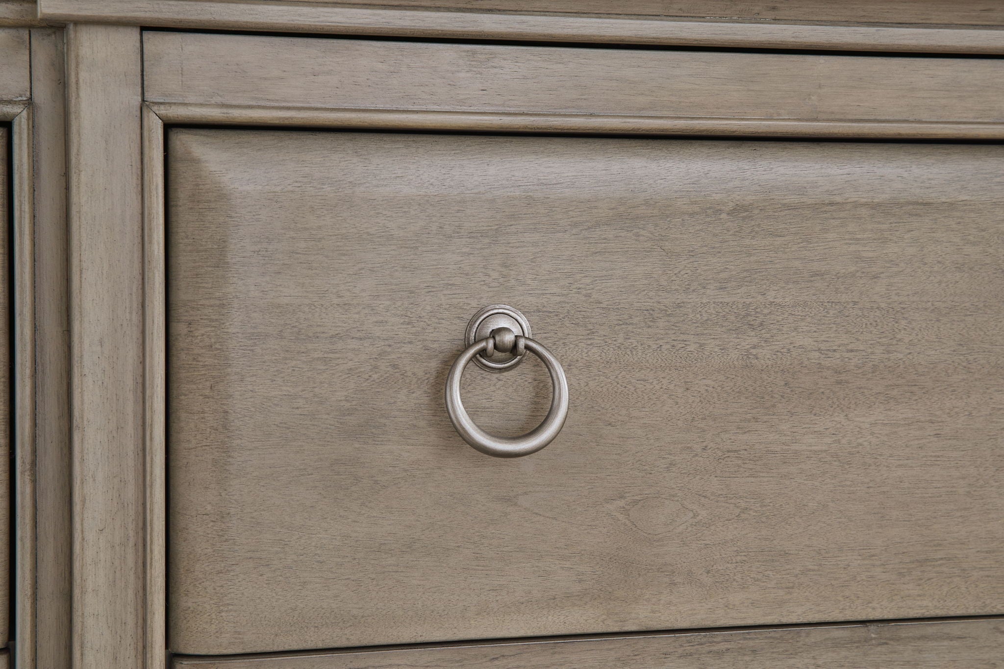 Lexorne - Dresser And Mirror - Gray