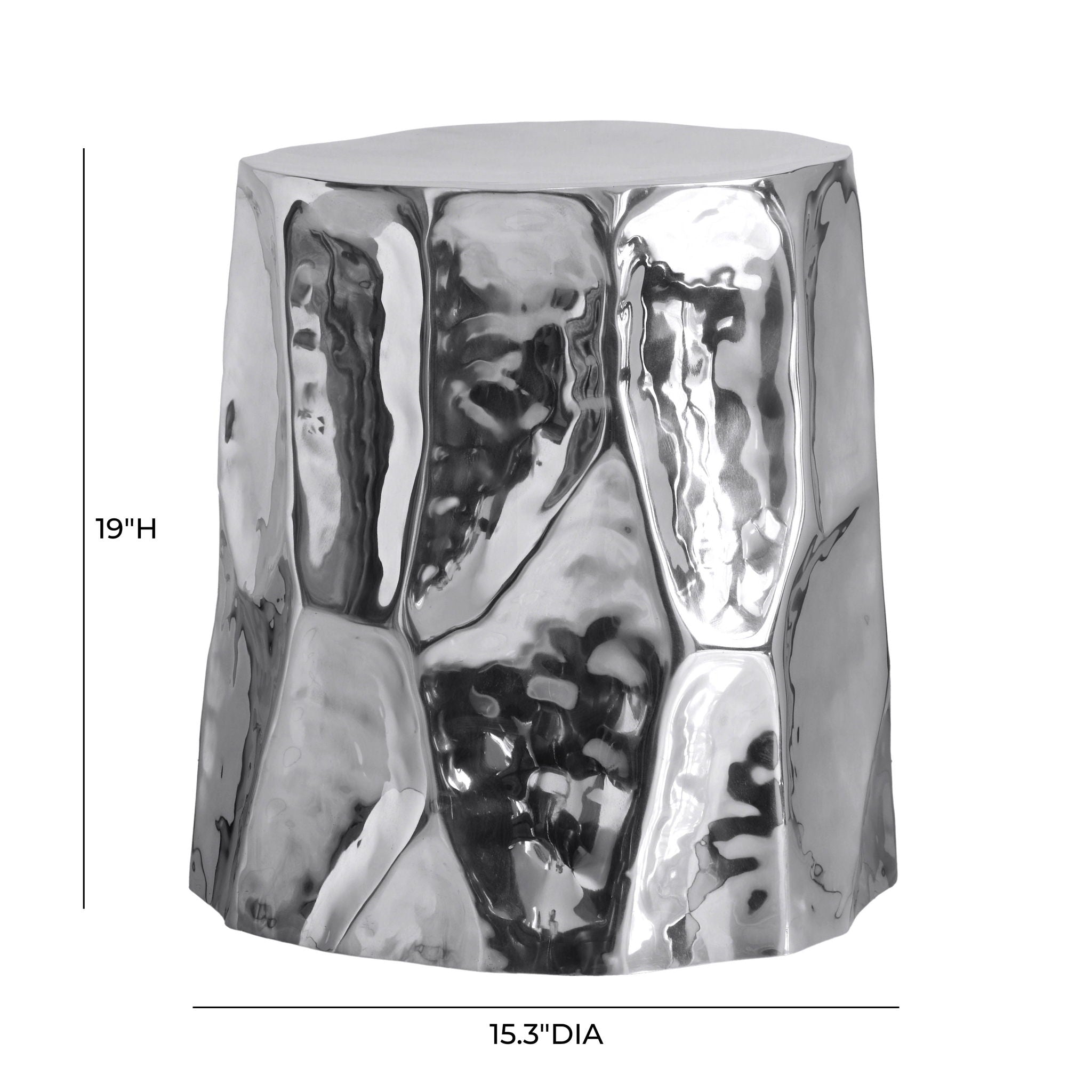 Forma - Side Table - Chrome