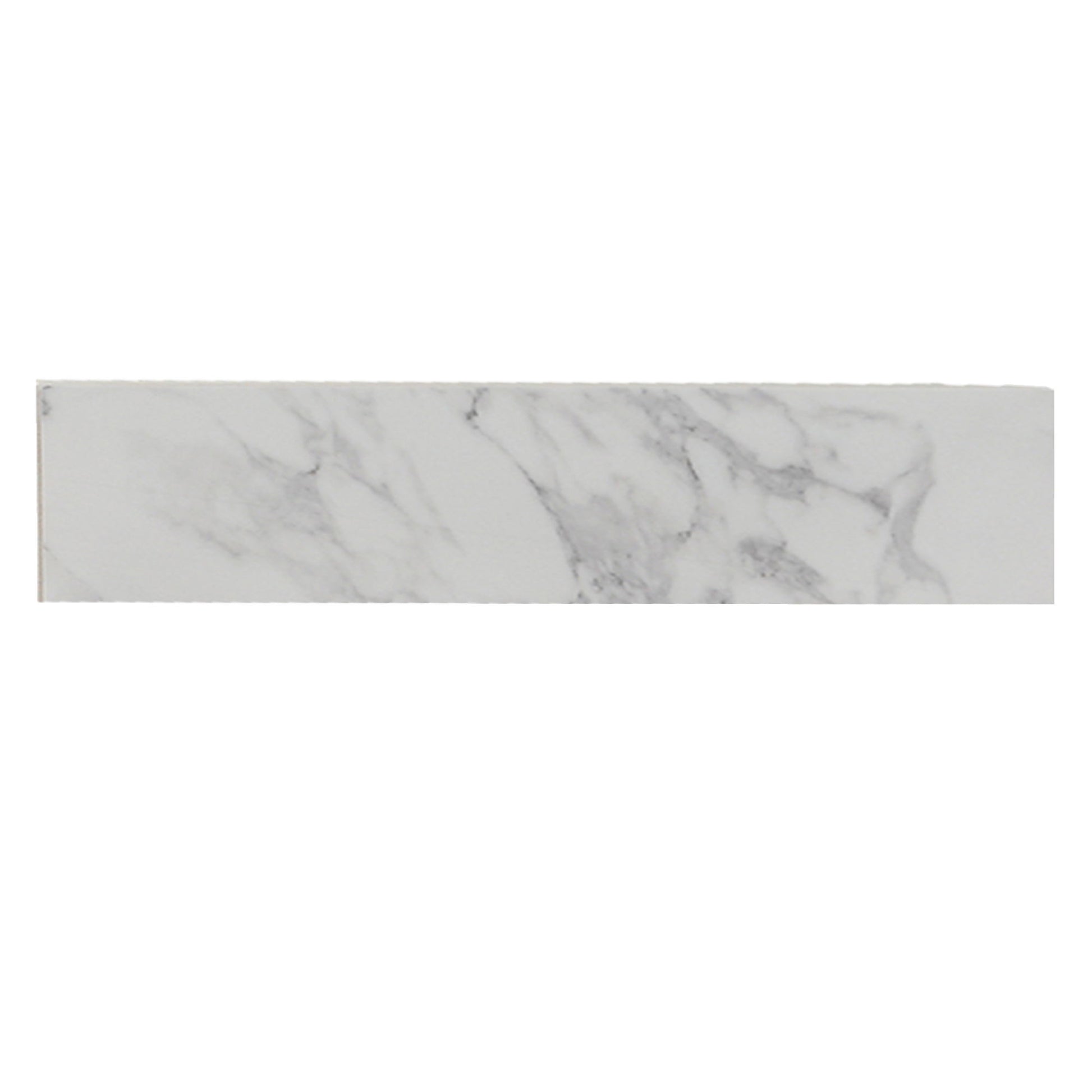 Engineered Marble Stone Bathroom Sink Side Splash - Bianco Carrara Wenato - Best Buy Furniture