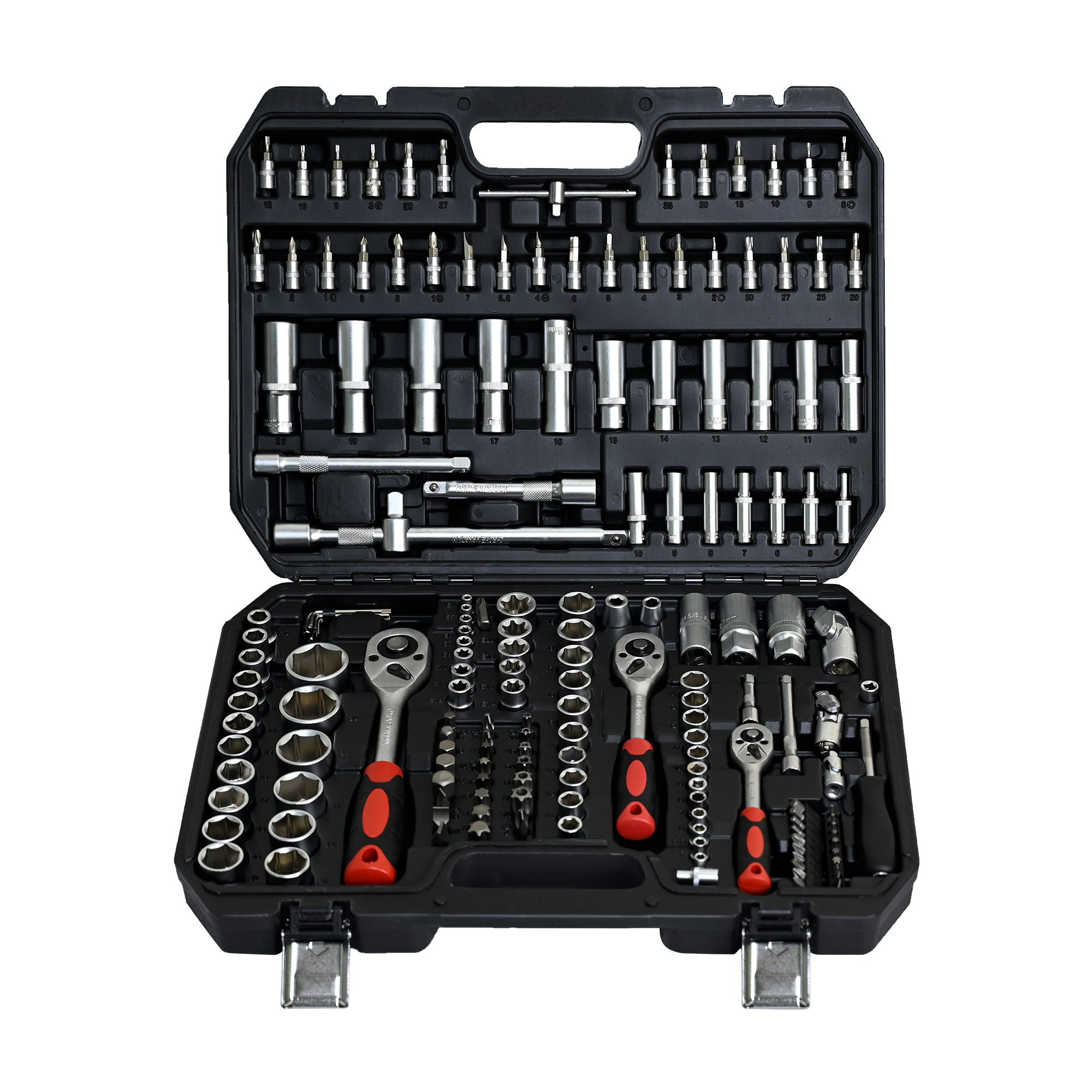 Tool Set Socket And Ratchet Wrench Toolbo 71 Pieces Toolbox Universal Home Car Repair Tool Set For Men Homeowners Diy Enthusiasts And Mechanics - Black