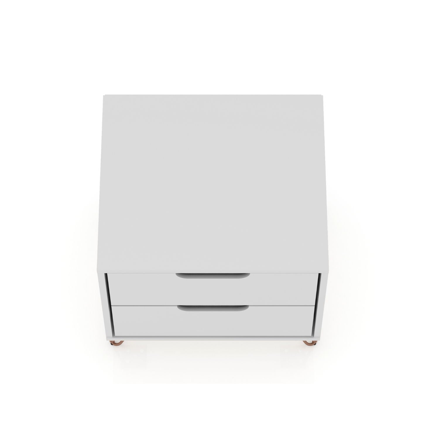 Rockefeller - Nightstand With 2 Drawers - White