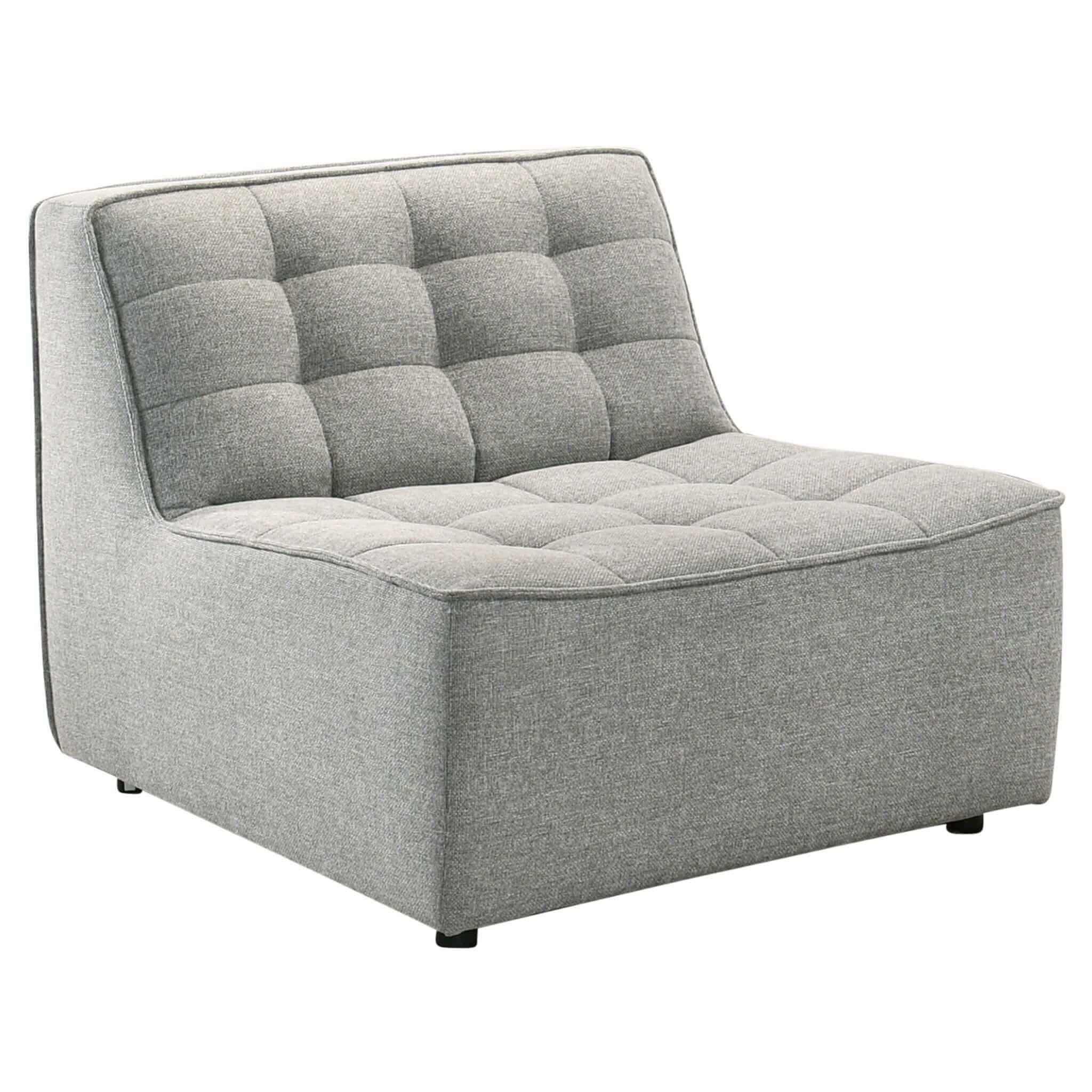 Selen - Corner Sectional Sofa - Light Gray