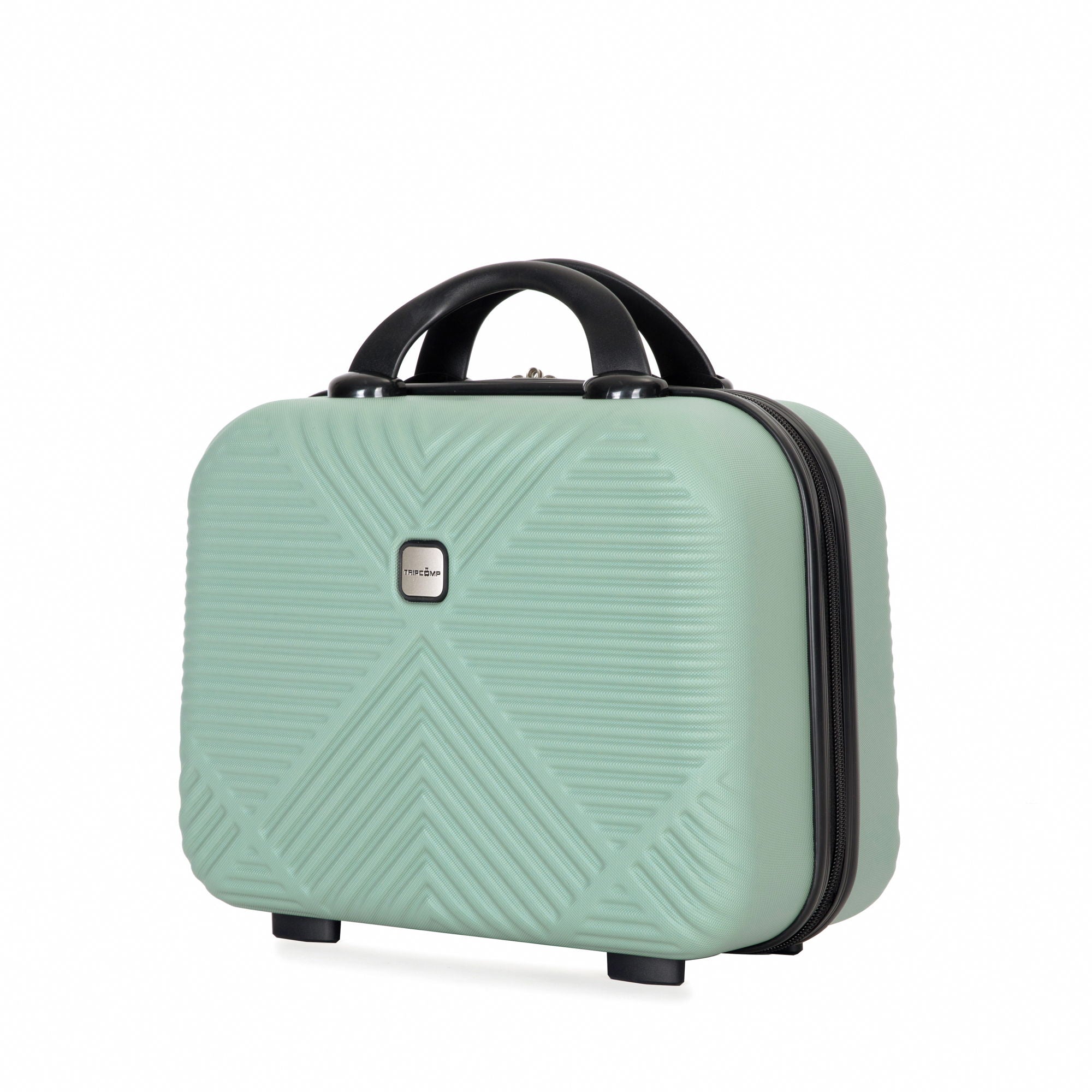 4 Piece Lightweight Suitcase, Makeup Box, Aircraft Wheels