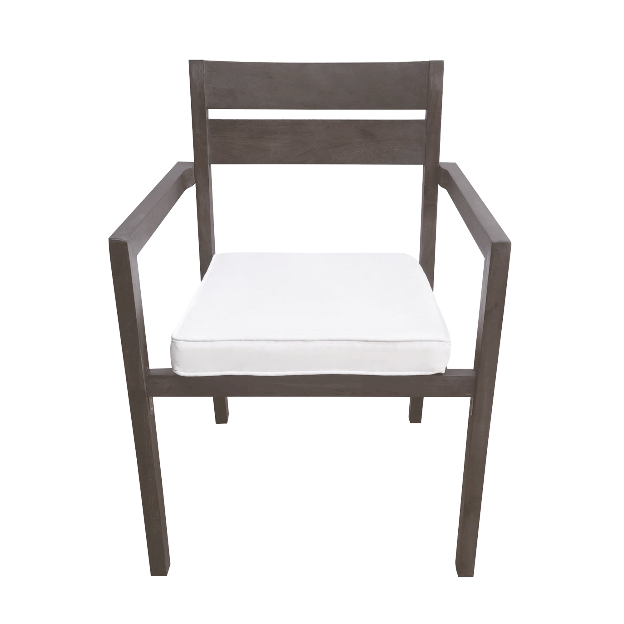 7 Pieces Acacia Wood Outdoor Dining Set with Cushions