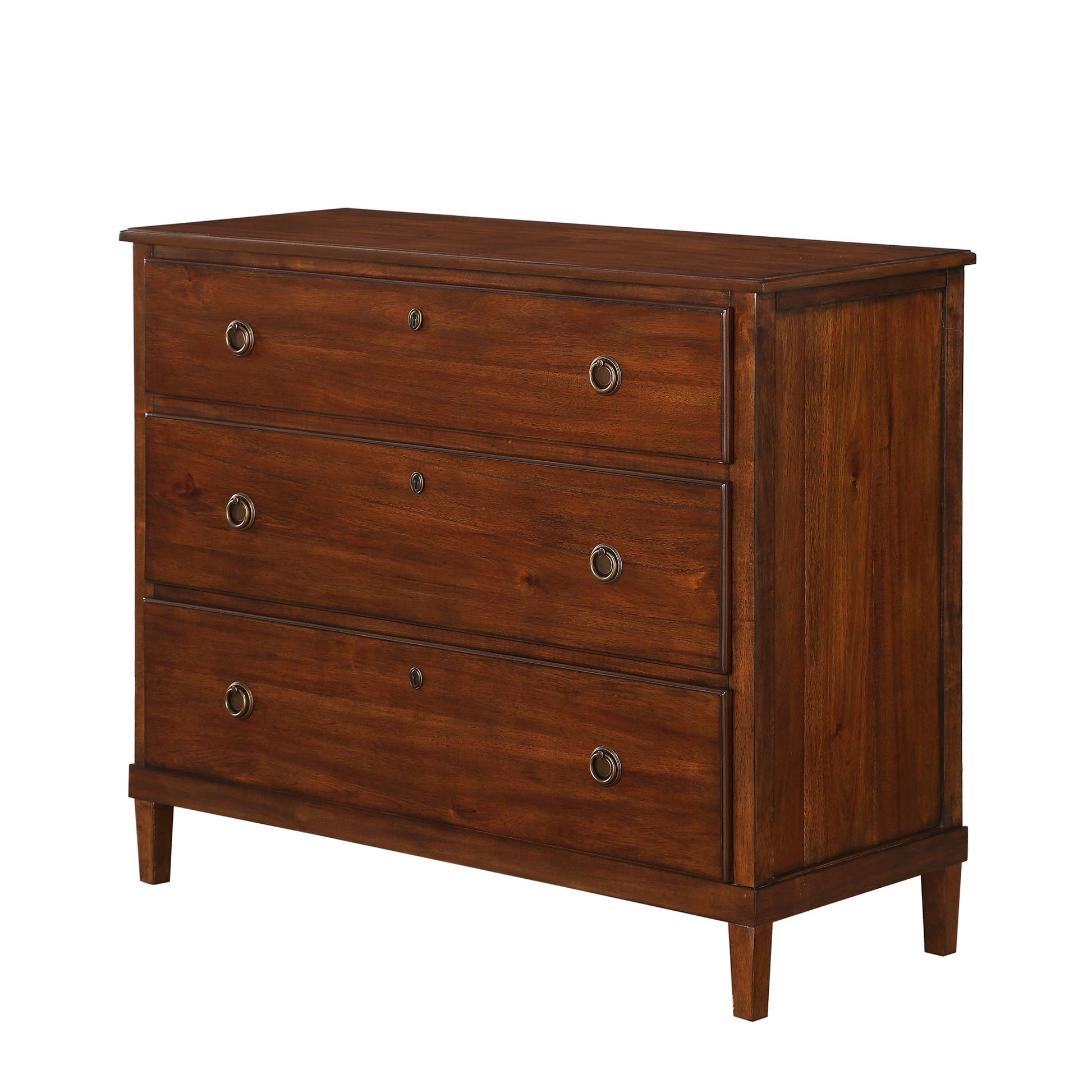 Chamberlin - 3 Drawer Dresser - Brown - Best Buy Furniture