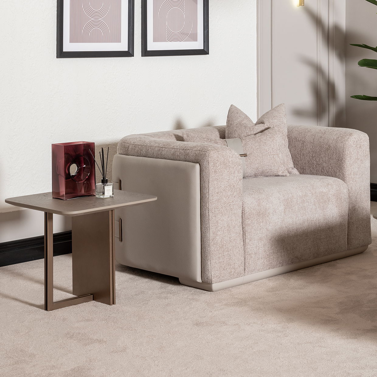 Canberra - End Table - Light Ash