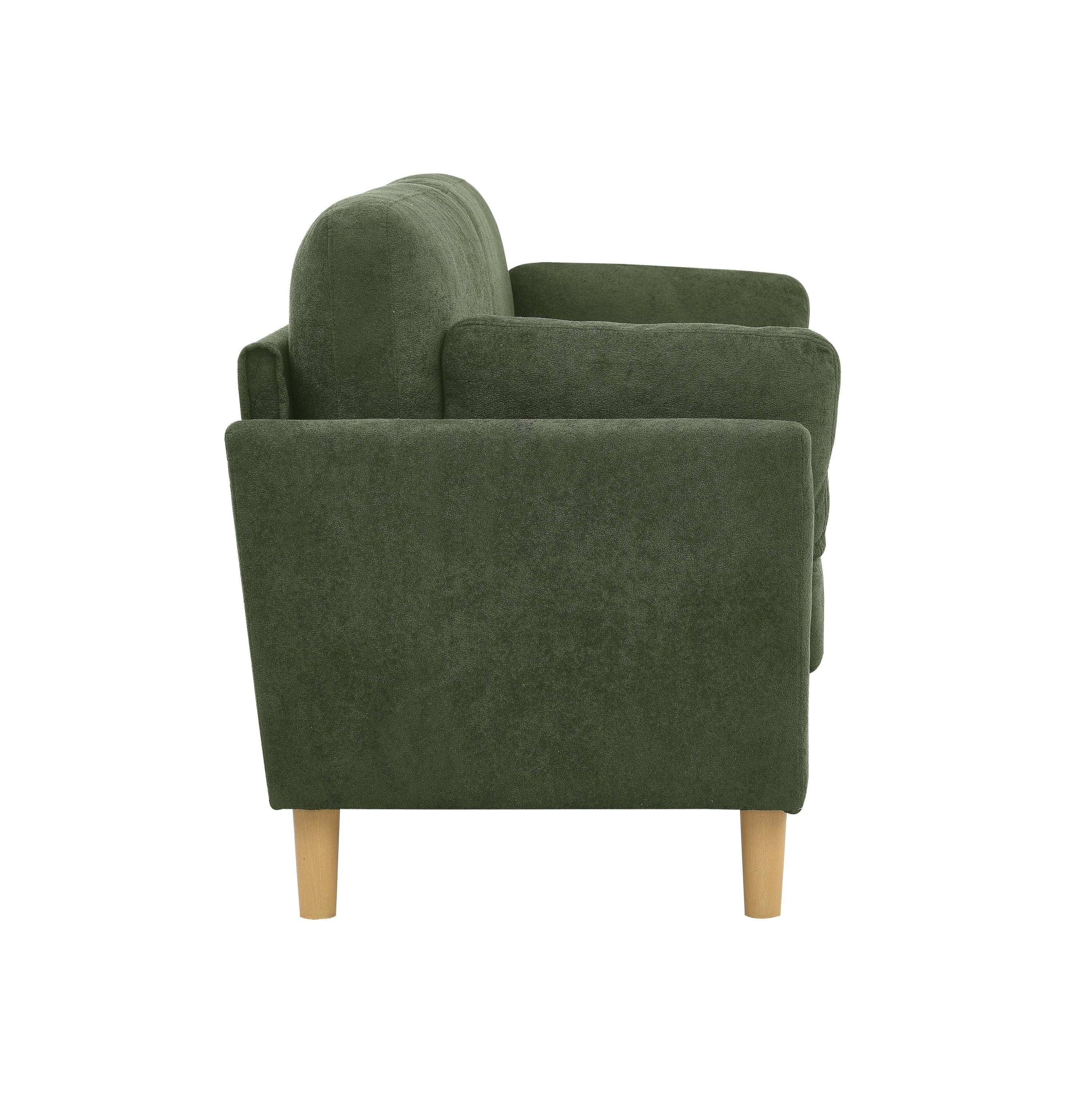The Oliver Compact Elegance Upholstered Sofa