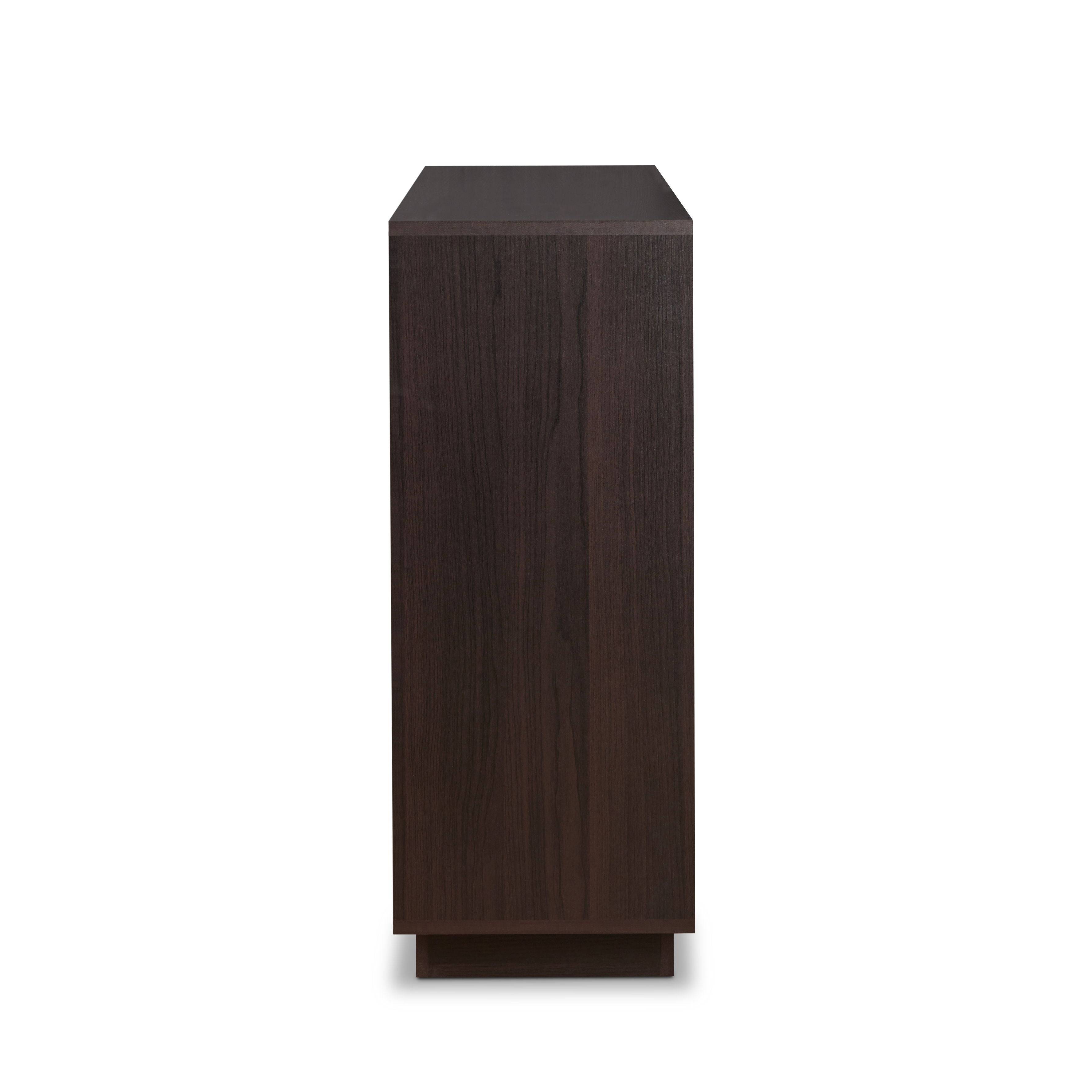 Hazen - Wine Cabinet - Espresso - Best Buy Furniture
