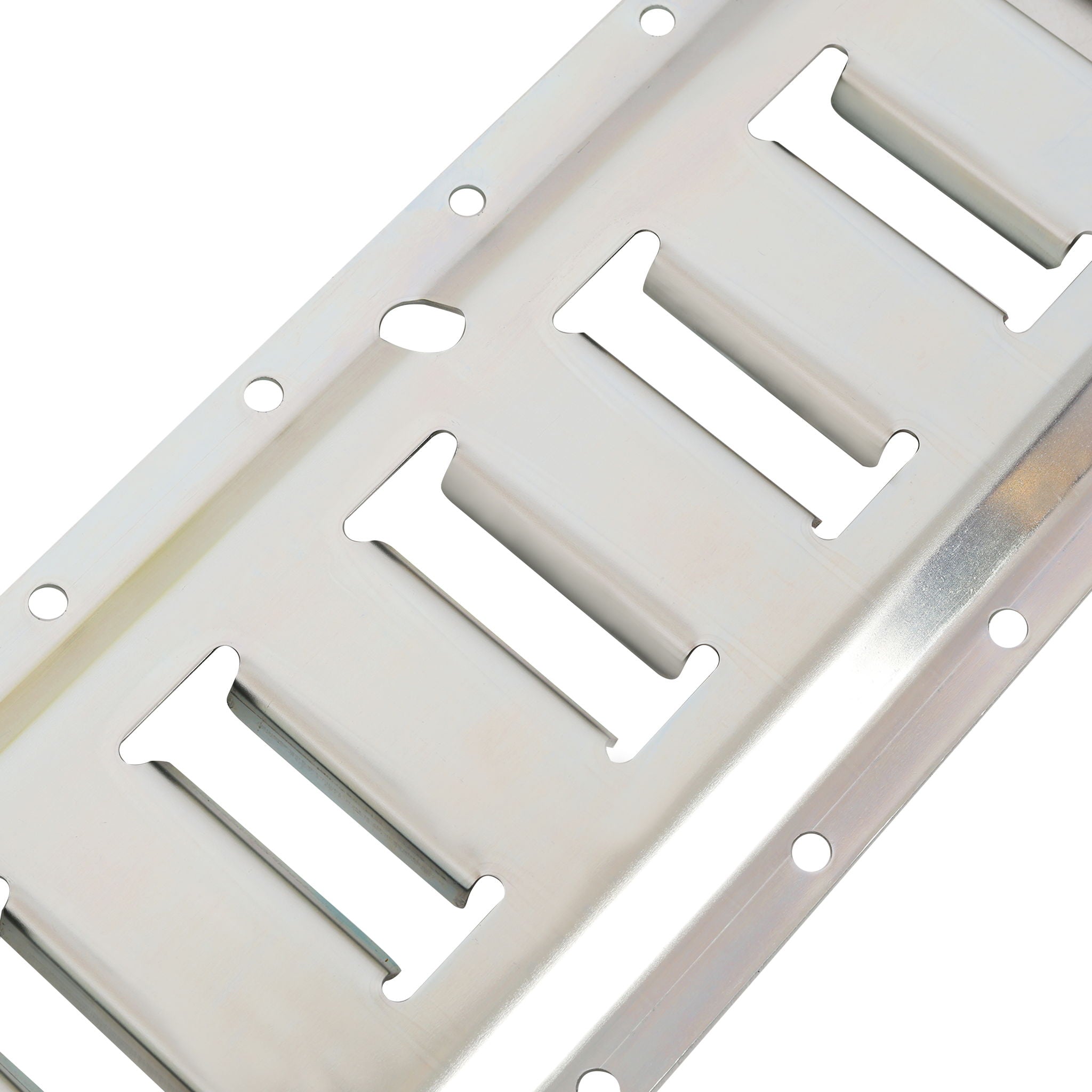 Universal E Track Tie-Down Rail Kit For Trucks, Vans, Garages - Silver