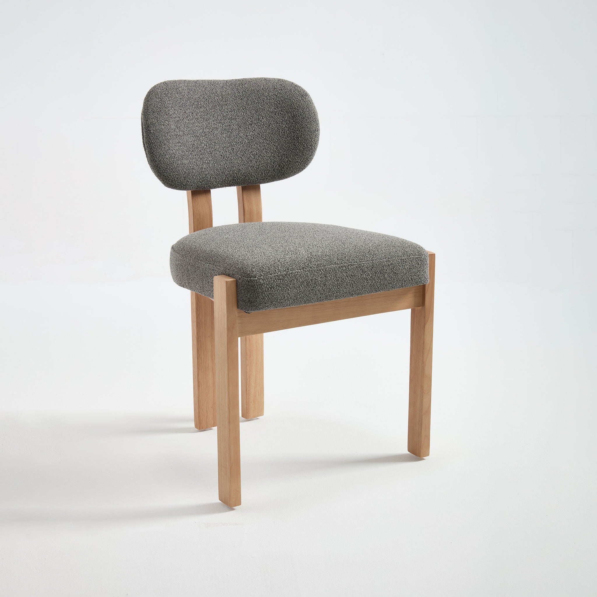 Dining Chairs With Ergonomic Backrest And Adjustable Feet (Set of 2)