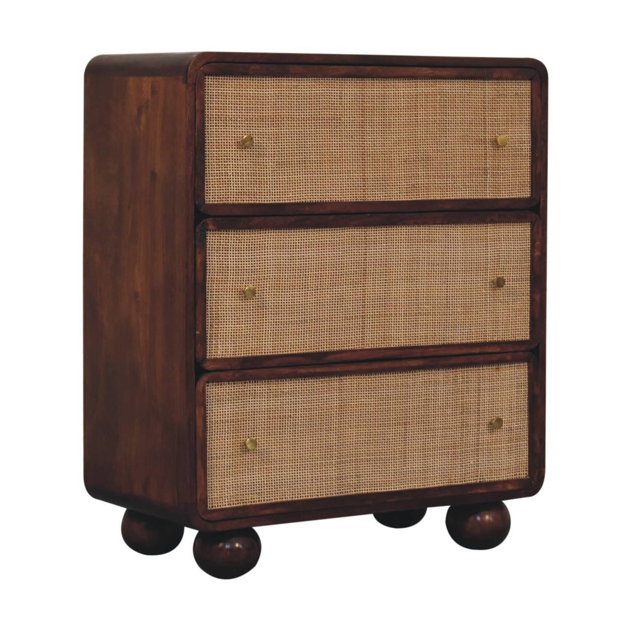 Woven Chest - Brown - Best Buy Furniture