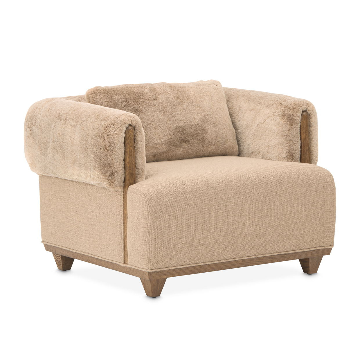 Portrait - Accent Chair - Toffee / Sienna Brown